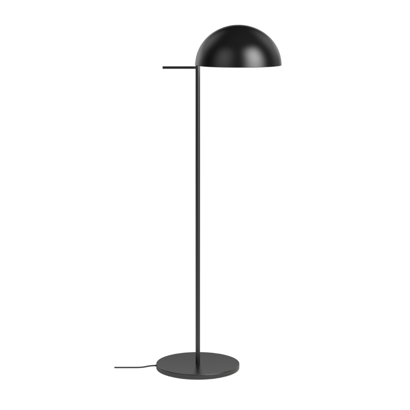 Aluna schwarze Stehlampe