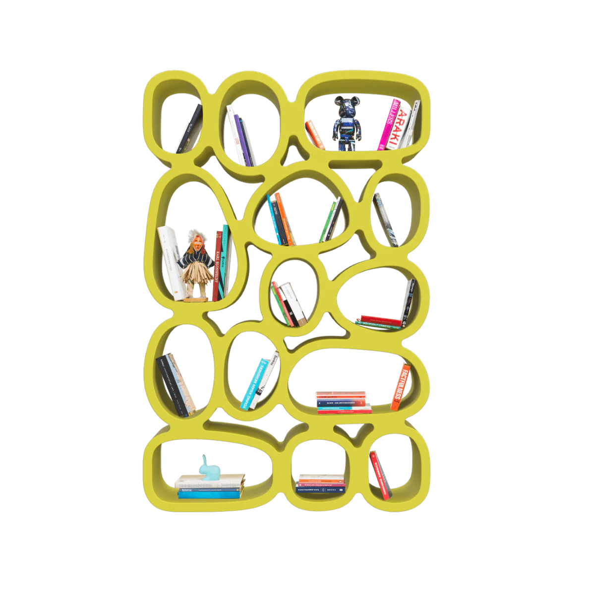 KOIBUCHI mustard yellow bookcase