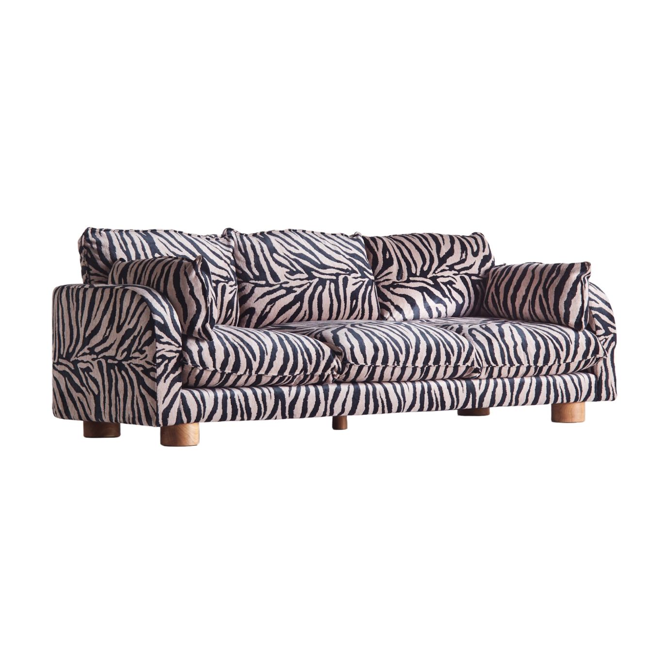 3-seater Sofa MILES zebra
