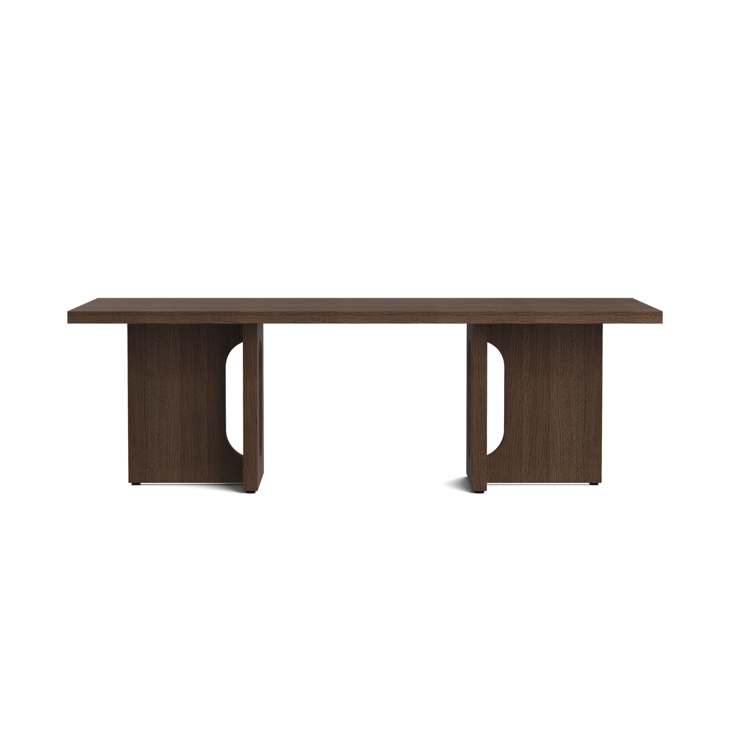 ANDROGYNE dark oak veneer coffee table