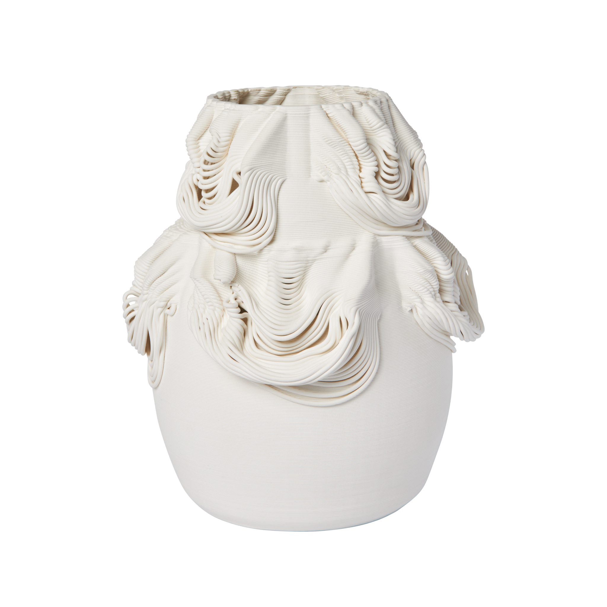 DRISCA vase broken white