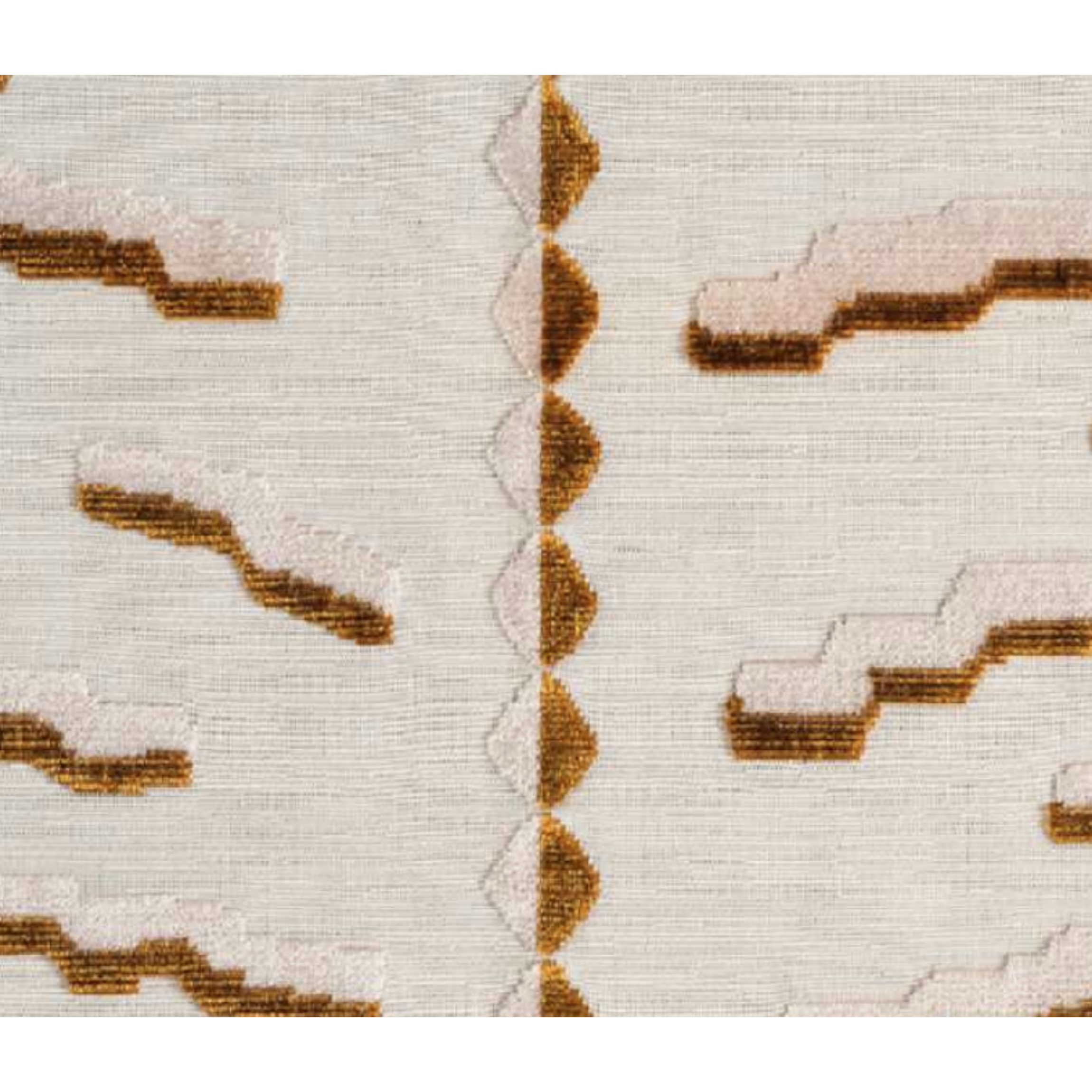 HELLO chair sand beige with brown pattern