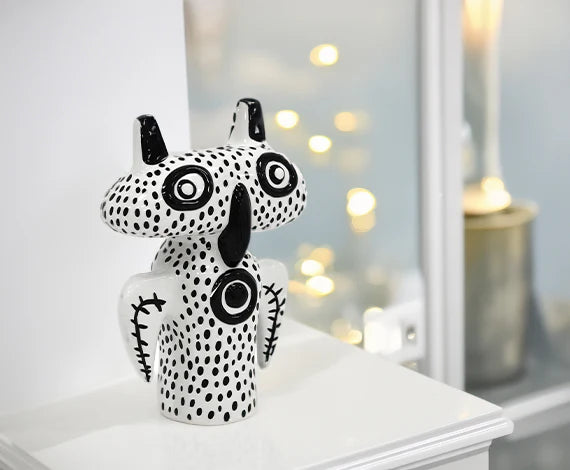 KRITTERS SPIKE Vase weiß