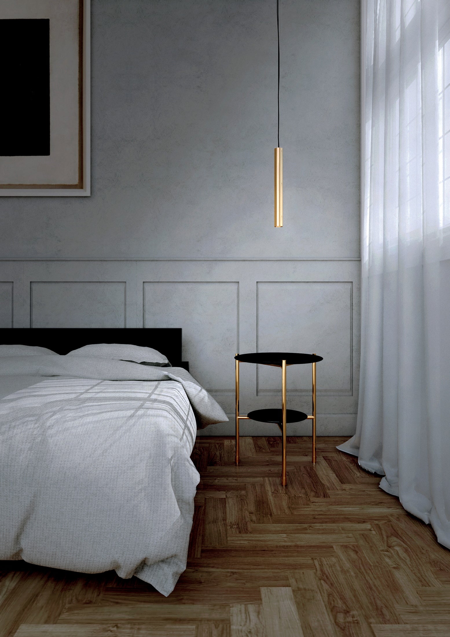 Lampa wisząca KOKO UNO czarny