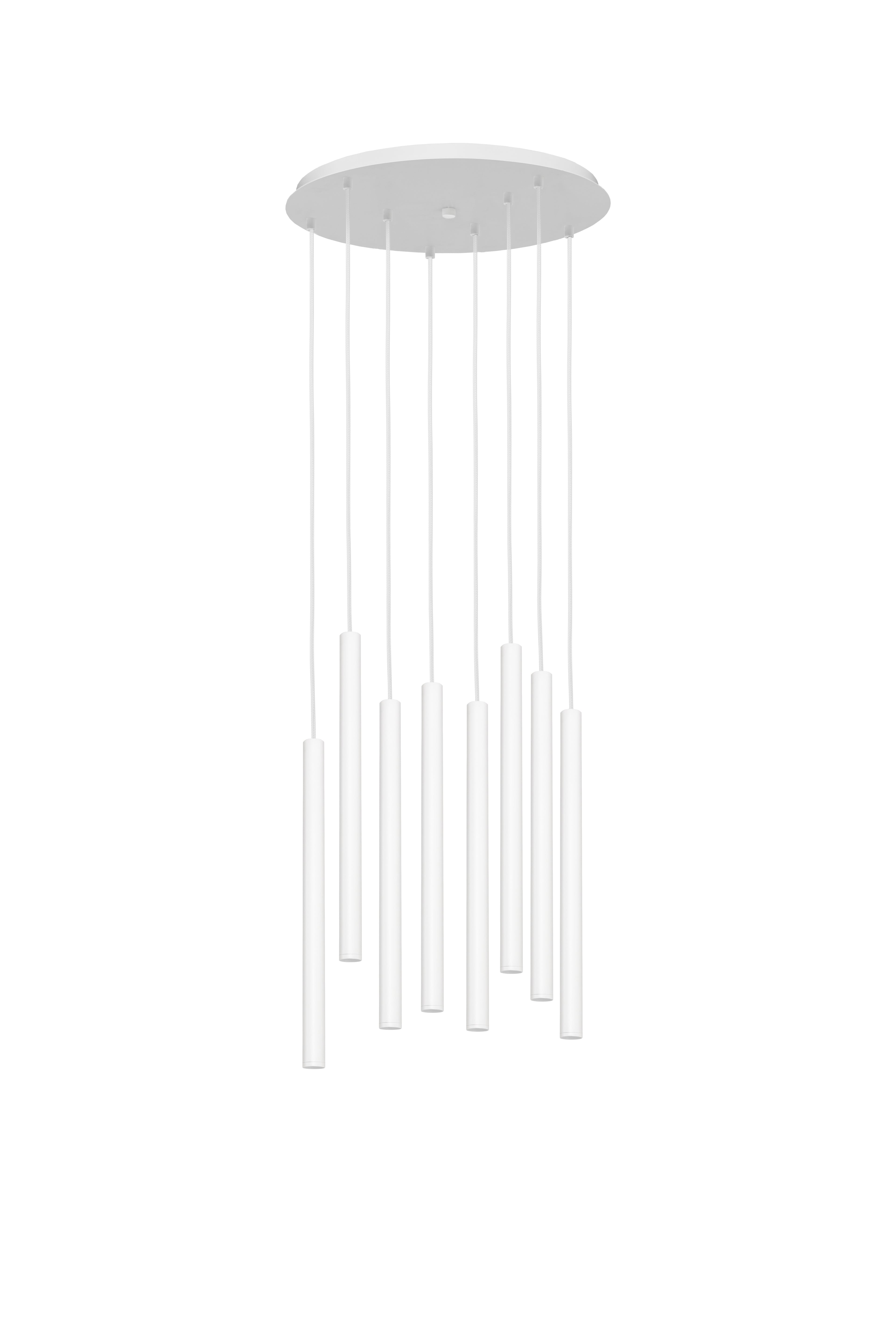 ROLL 8 White Pendant Lamp