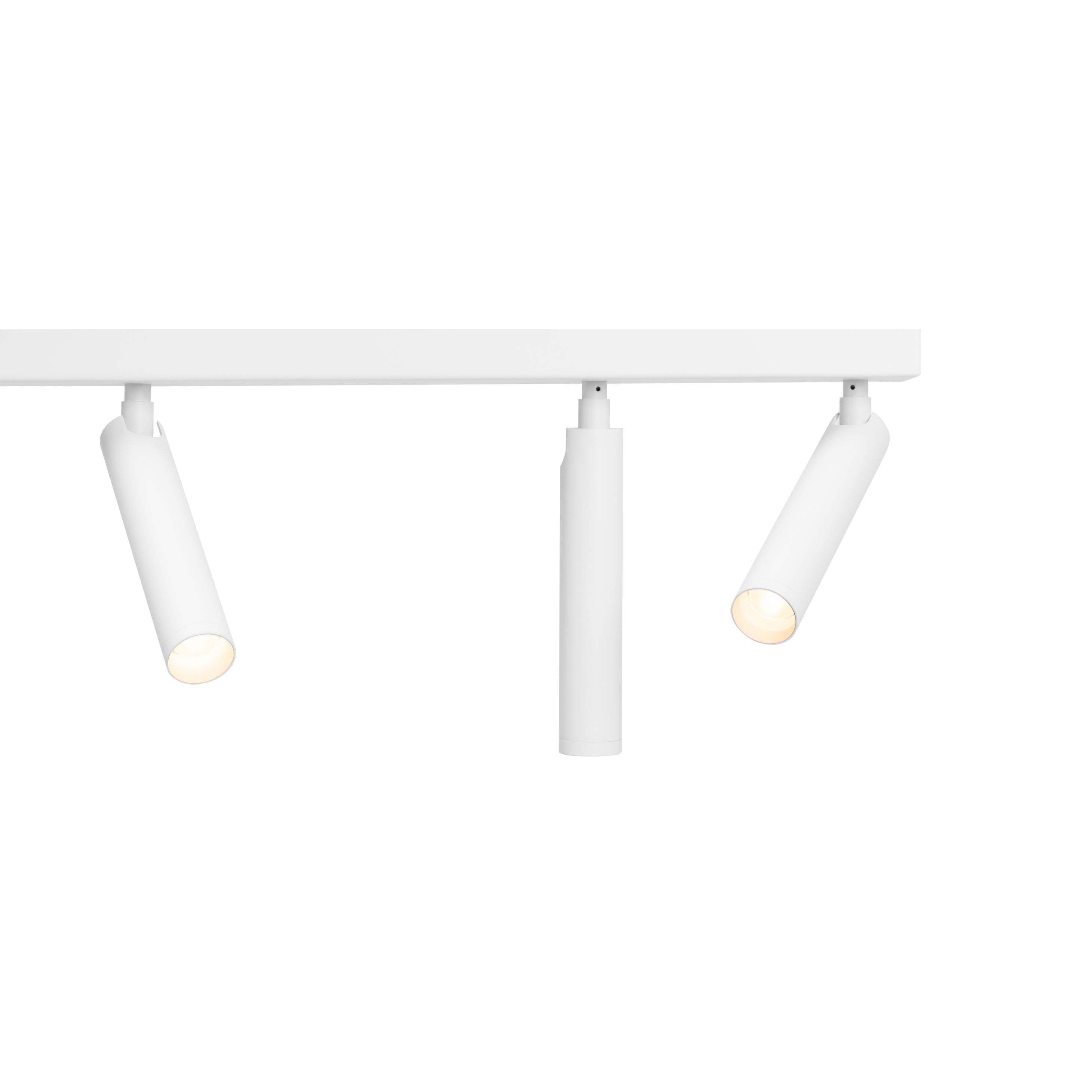 ROLL 4 four-point ceiling lamp white
