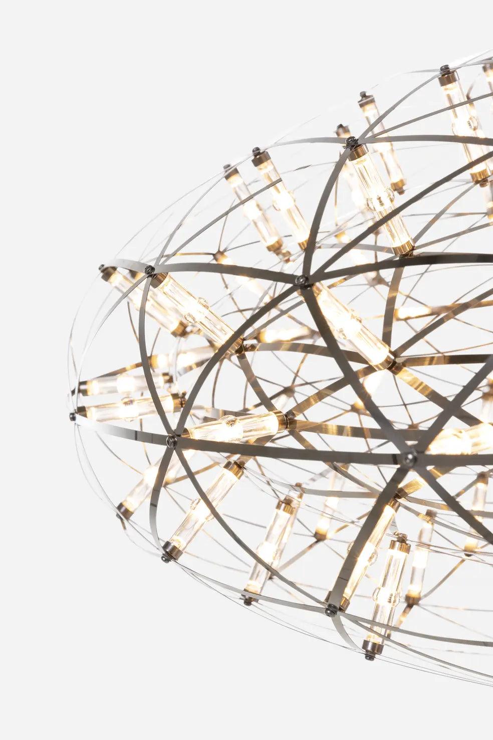 Raimond II Kronleuchter Zafu Edelstahl