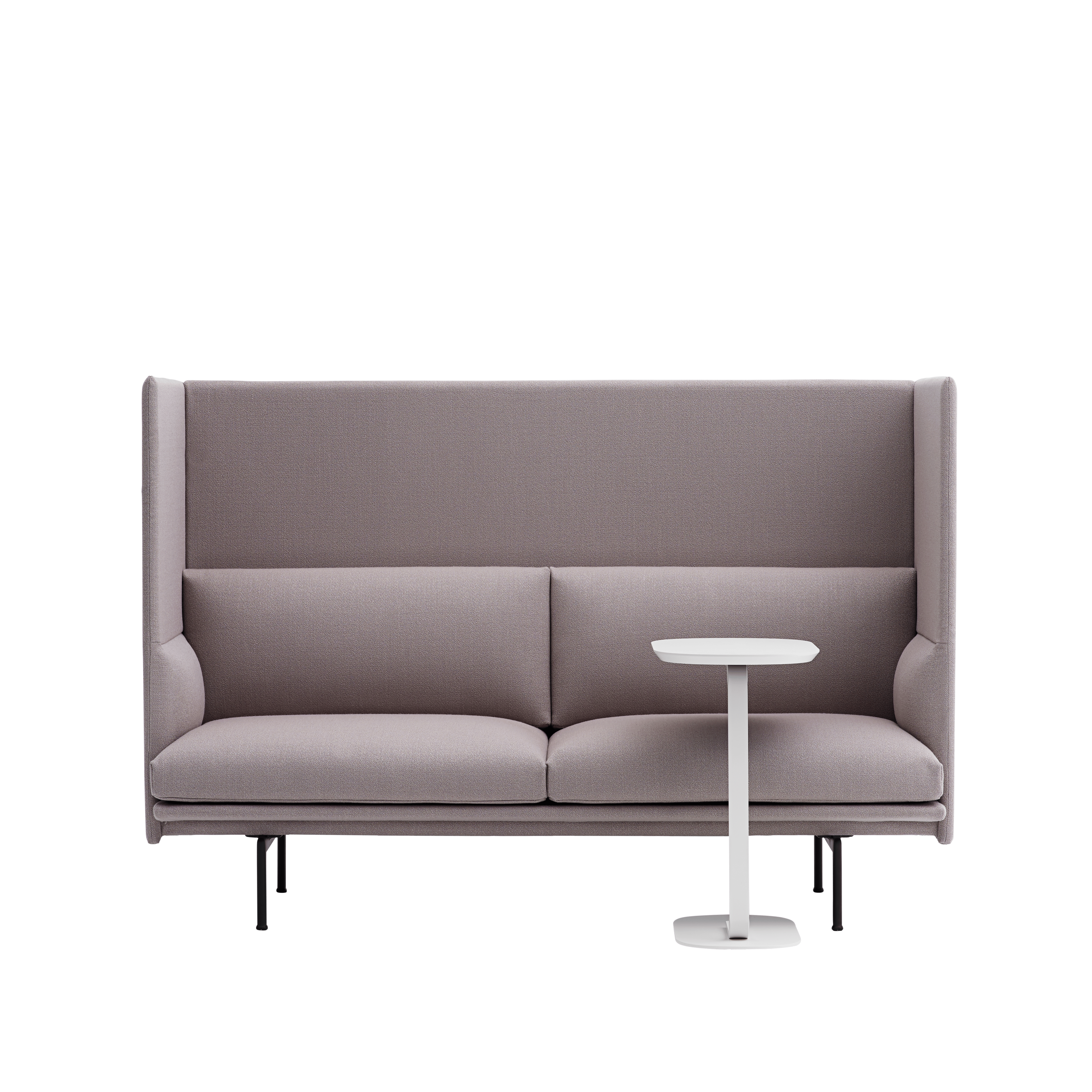 Sofa 2-osobowa OUTLINE HIGHBACK tapicerowana