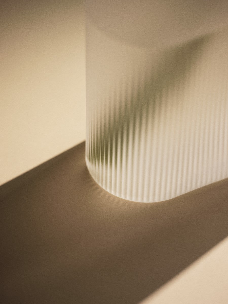 Vase RIDGE weiß
