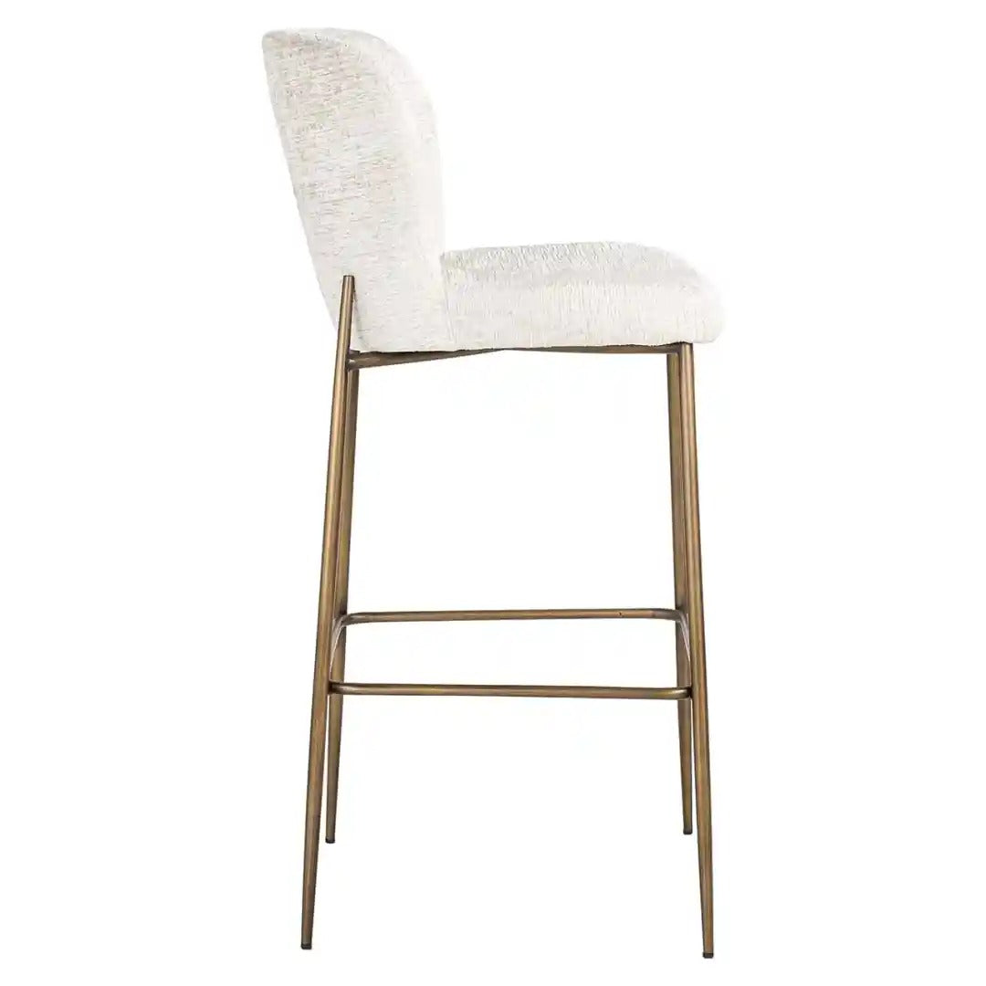 DARBY cream bar stool