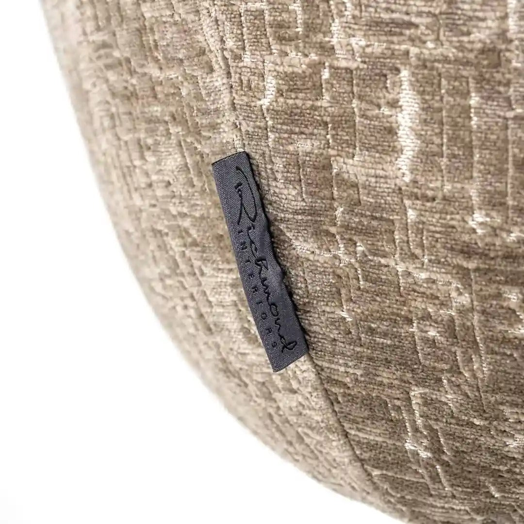 AVANTI brown bar stool with black base