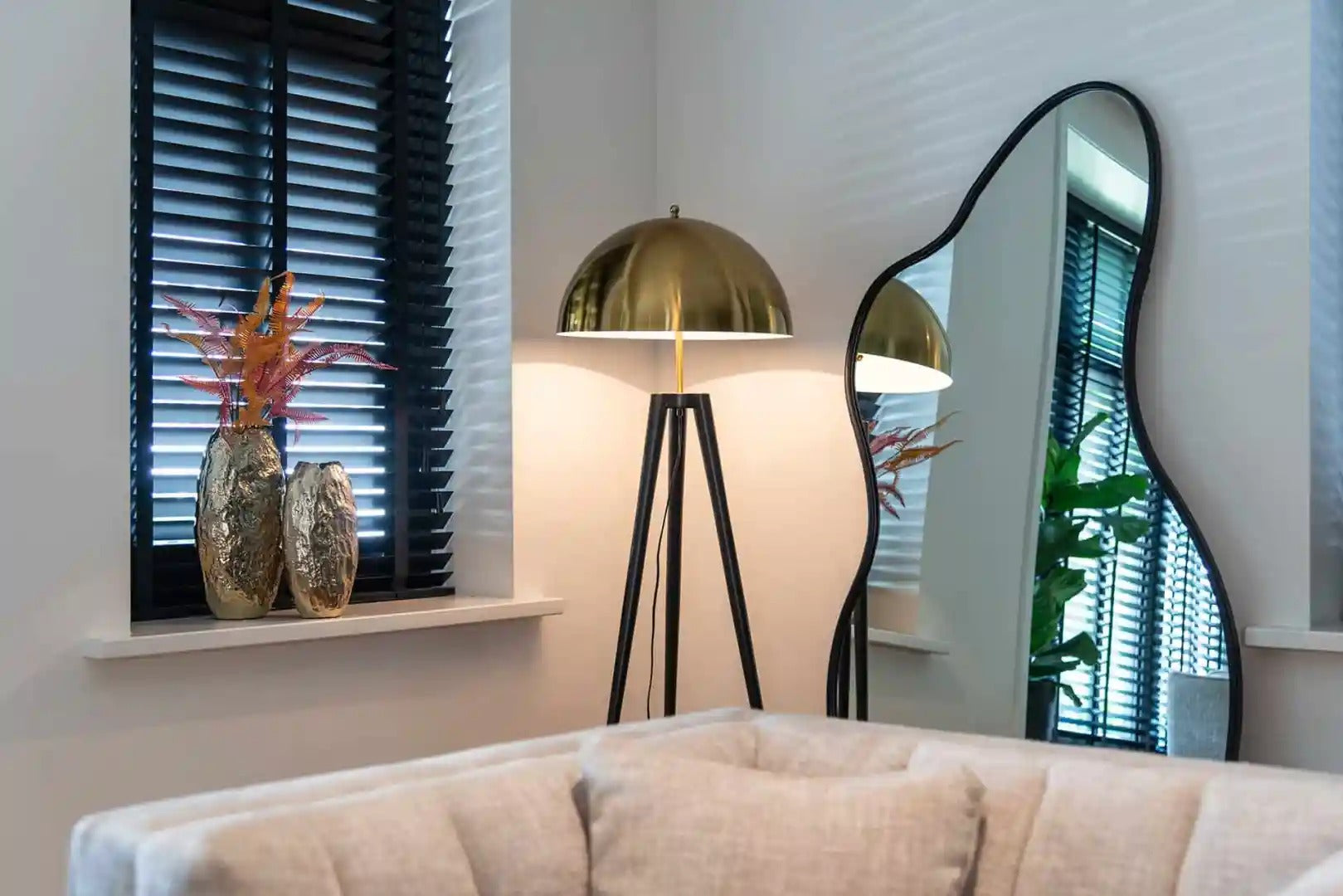 Lustro ALTON gebürstetes Gold