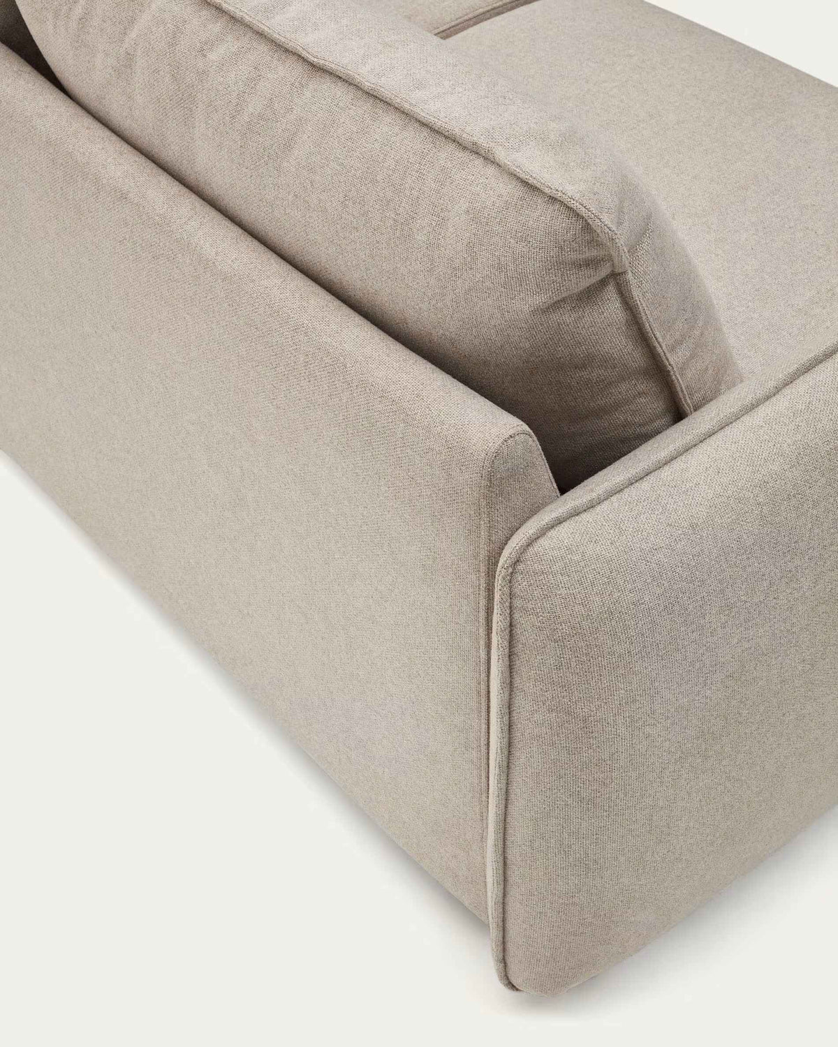 2-Personen-Sofa mit einer beige Carlot-Schlaffunktion