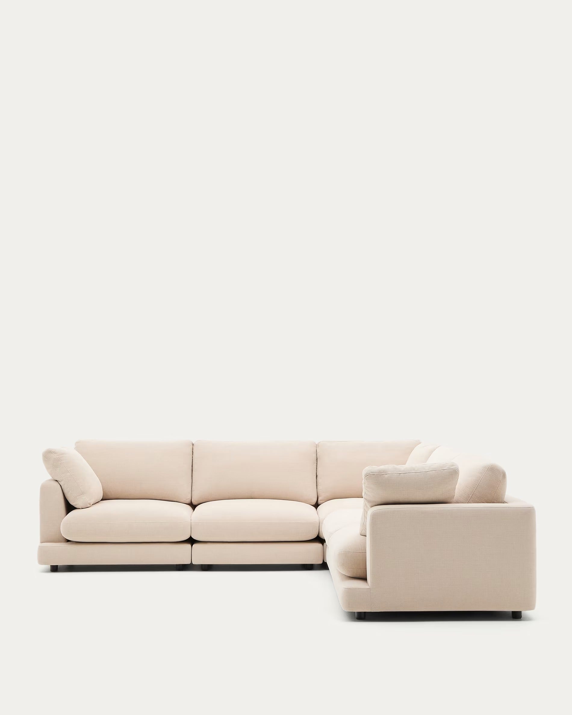 Ecksofa GALA beige Chenille