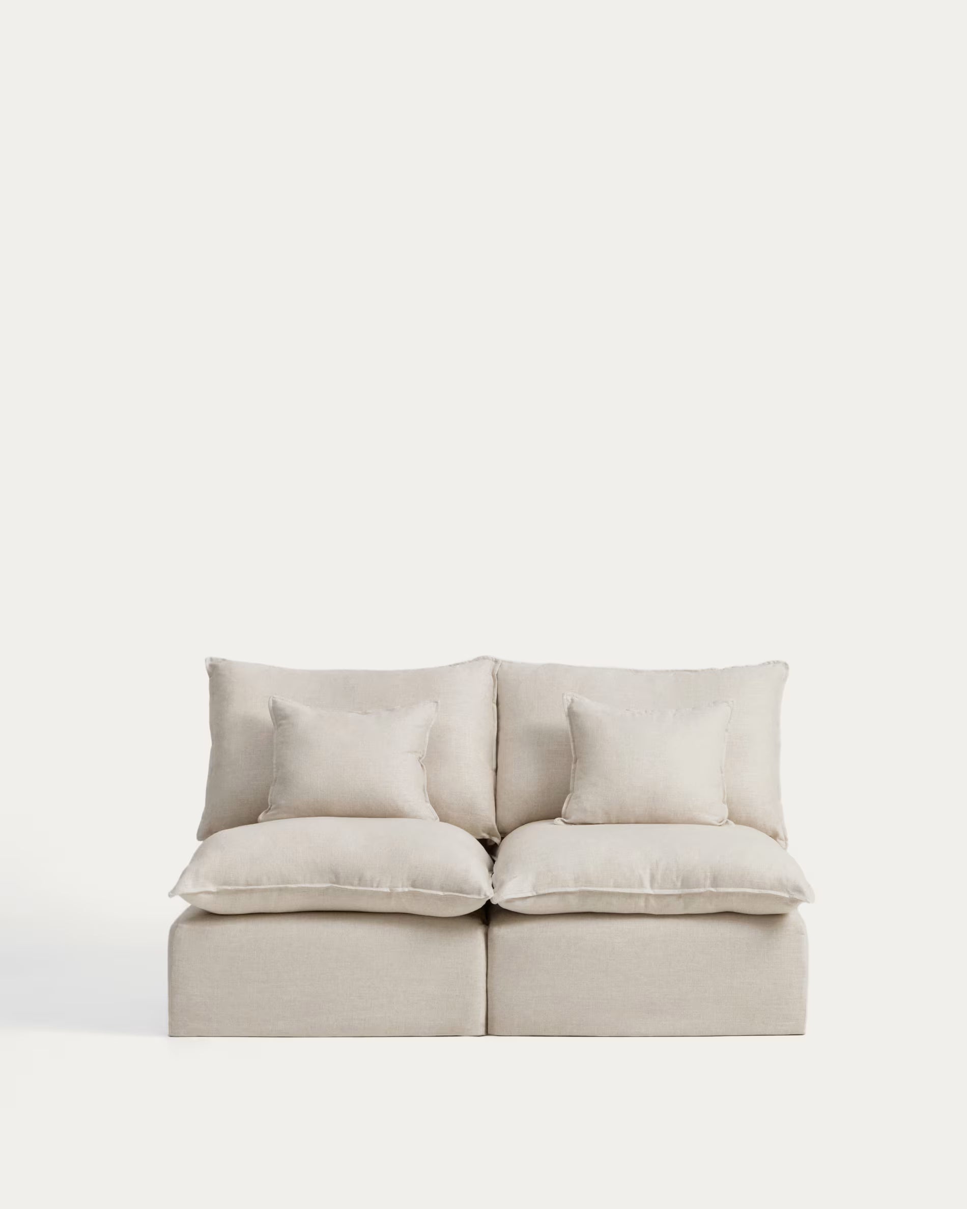 Sofa modułowa 2-osobowa ANARELA beżowy – Kave Home