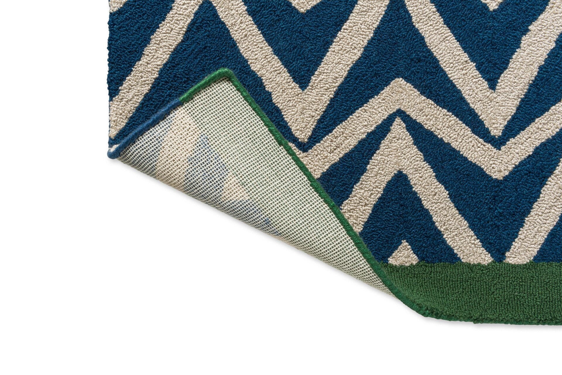 Outdoor rug DHURRIE blue
