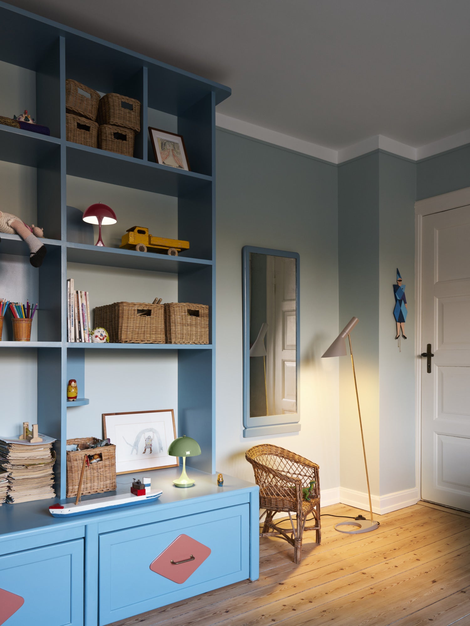 Tragbare Lampe PANTHELLA 160 grün