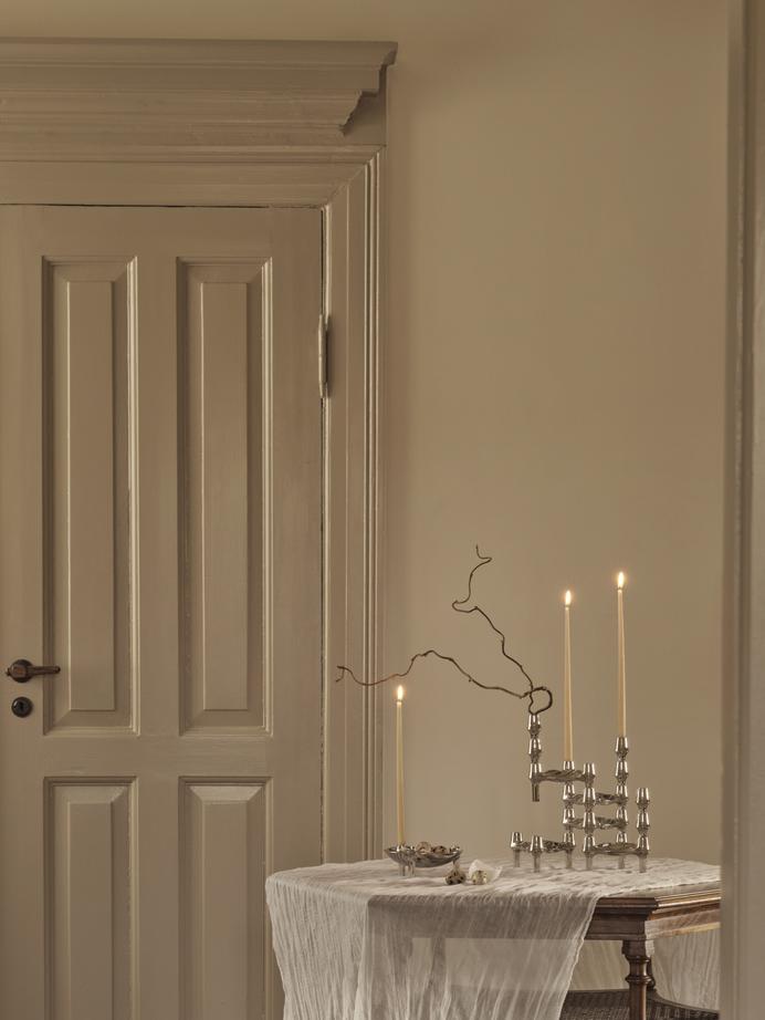 Kerzenhalter BMF gebürstetes Chrom