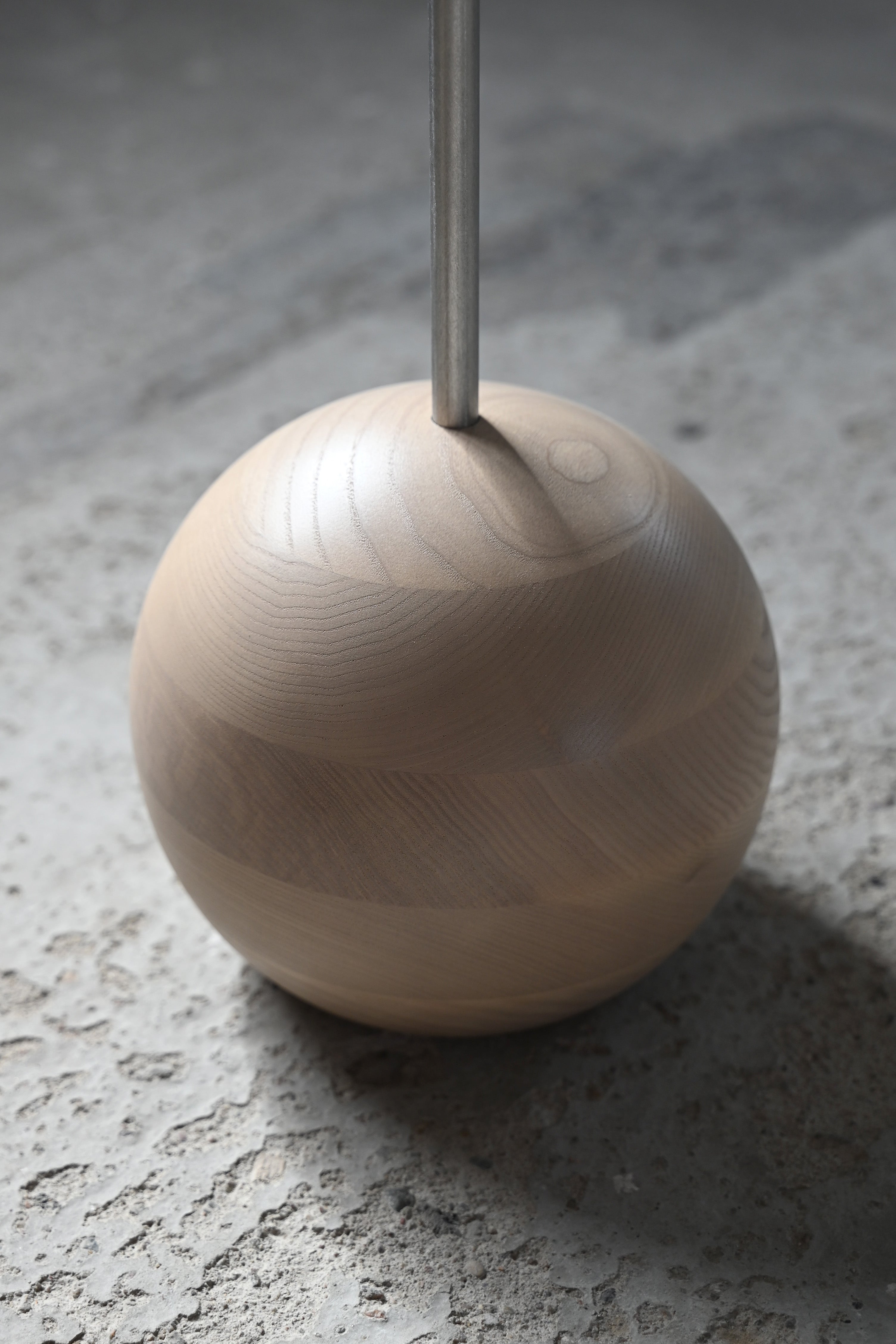 Kaffeetisch SU Holz und Stahl