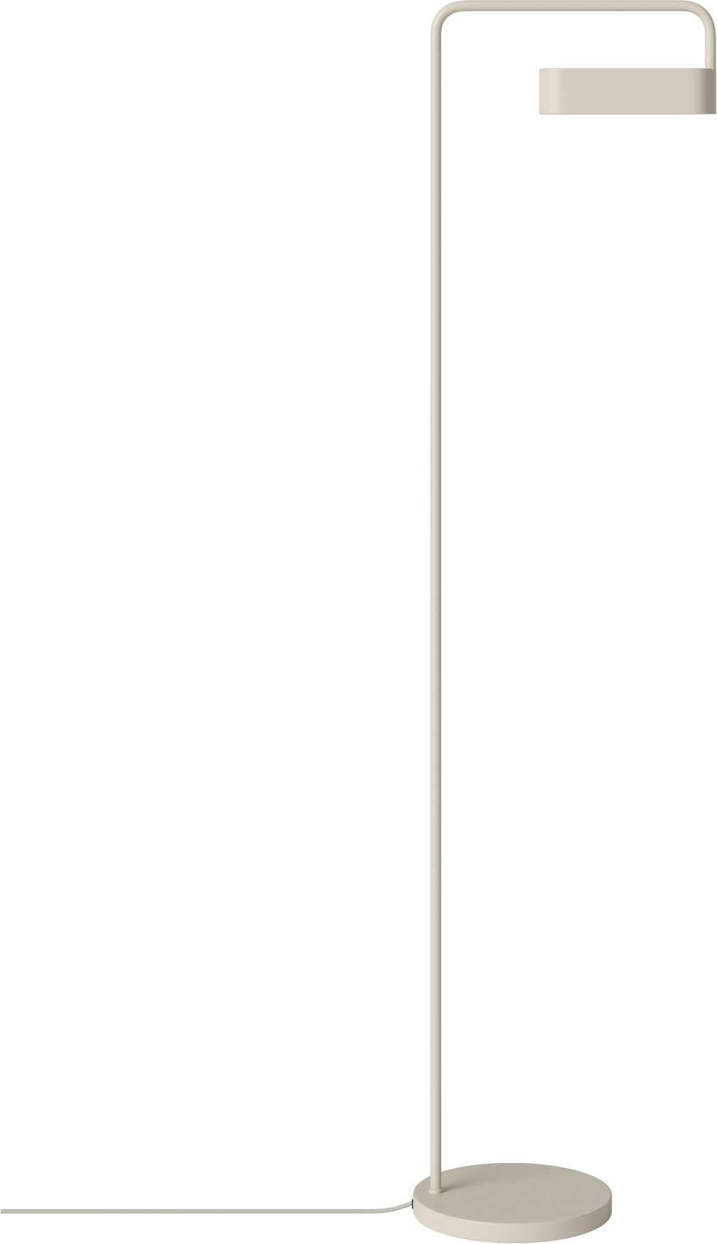 Stehlampe zum Lesen SCRIBE cremefarben