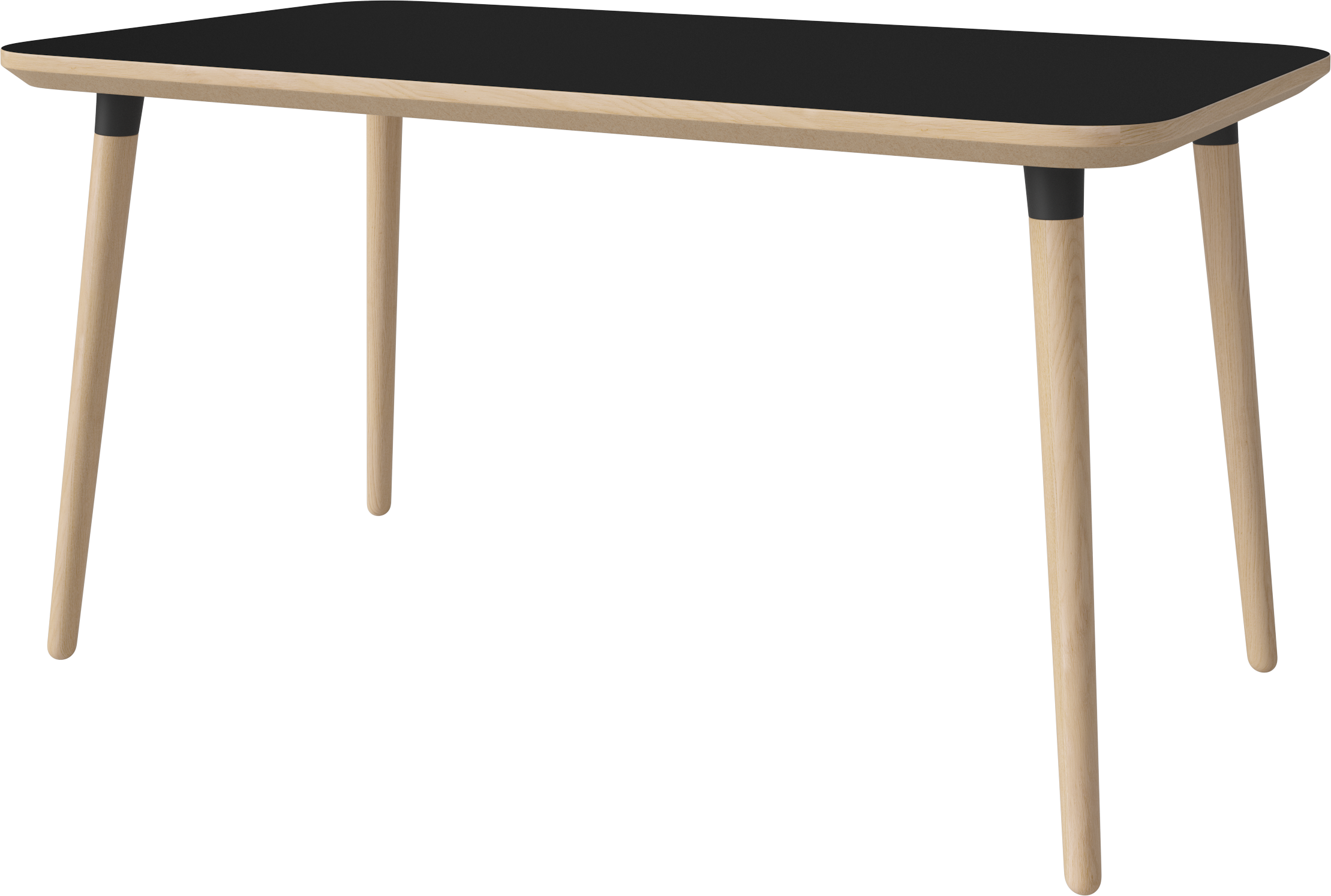 Rechteckiger Tisch Samen gebleichter Eichenfurnier