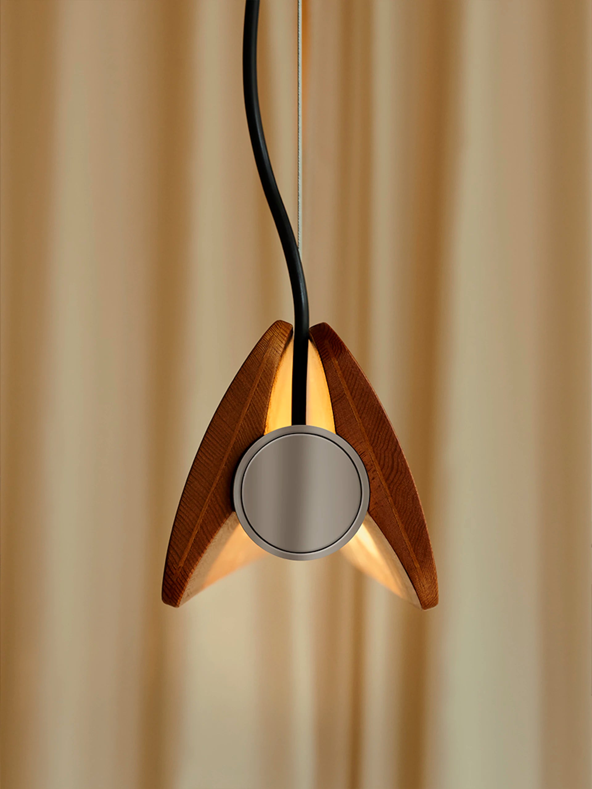 SEKI-HAN Pendant Lamp in Copper Brown