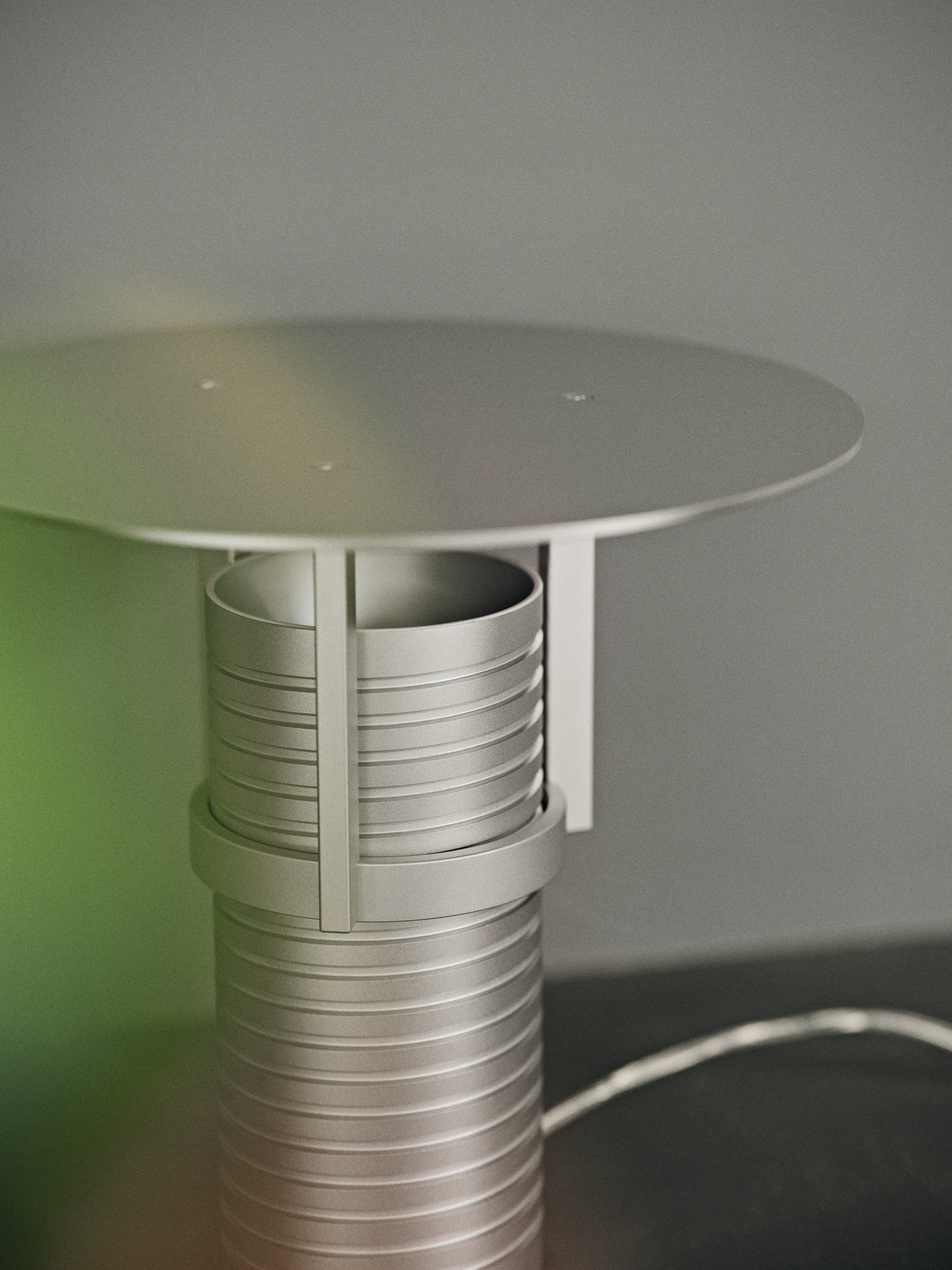 Tischlampe SET Aluminium