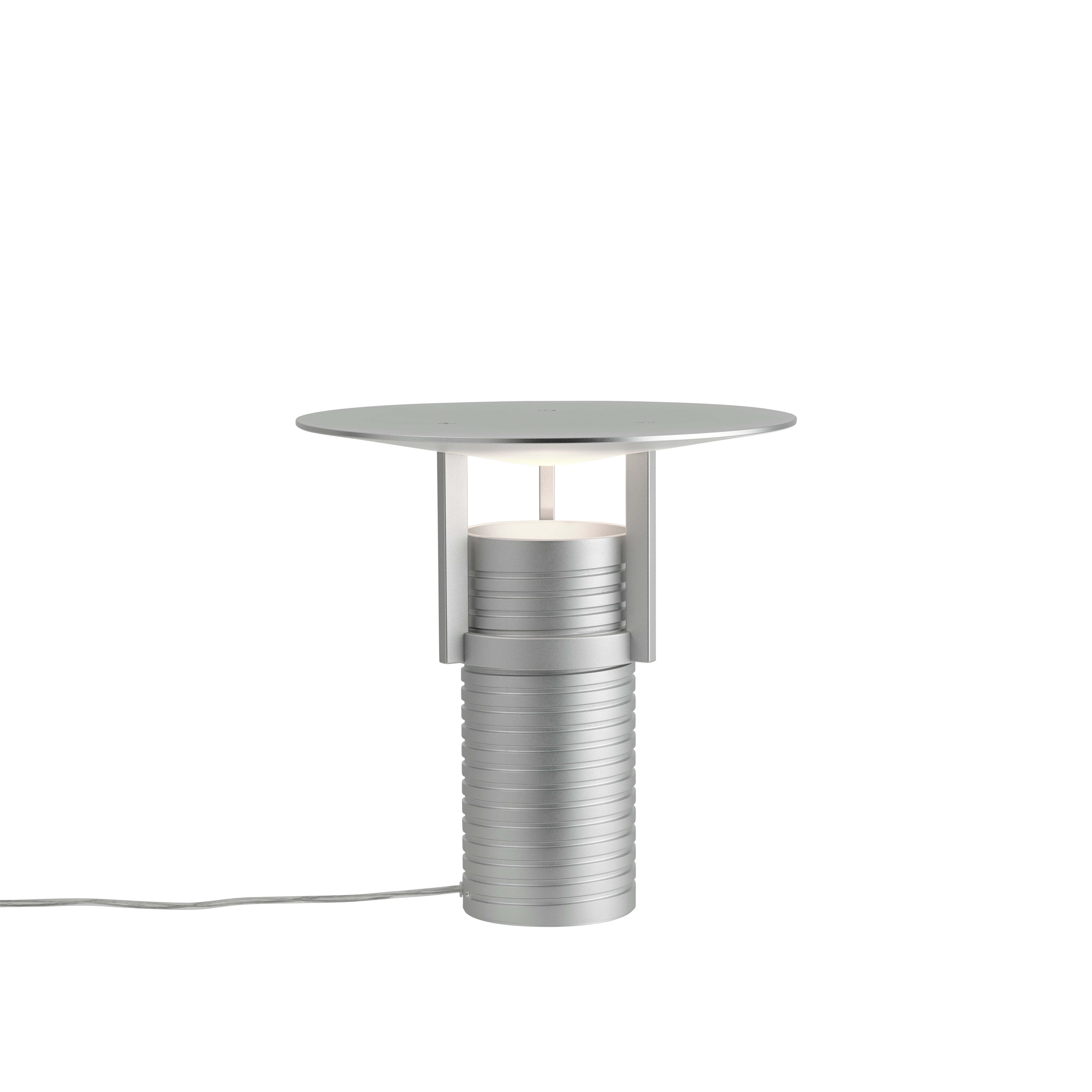 Tischlampe SET Aluminium