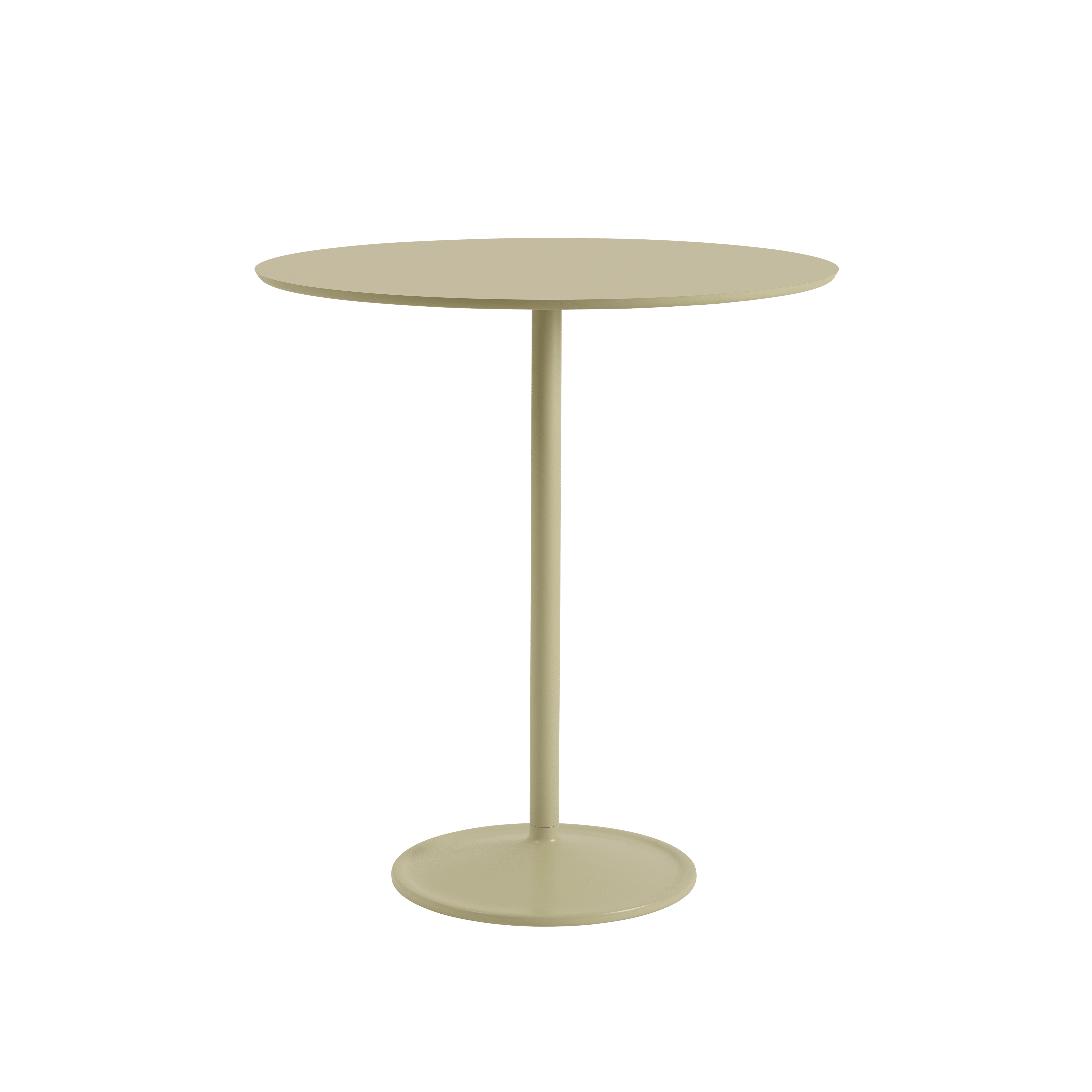 Runder Tisch SOFT beige-grün