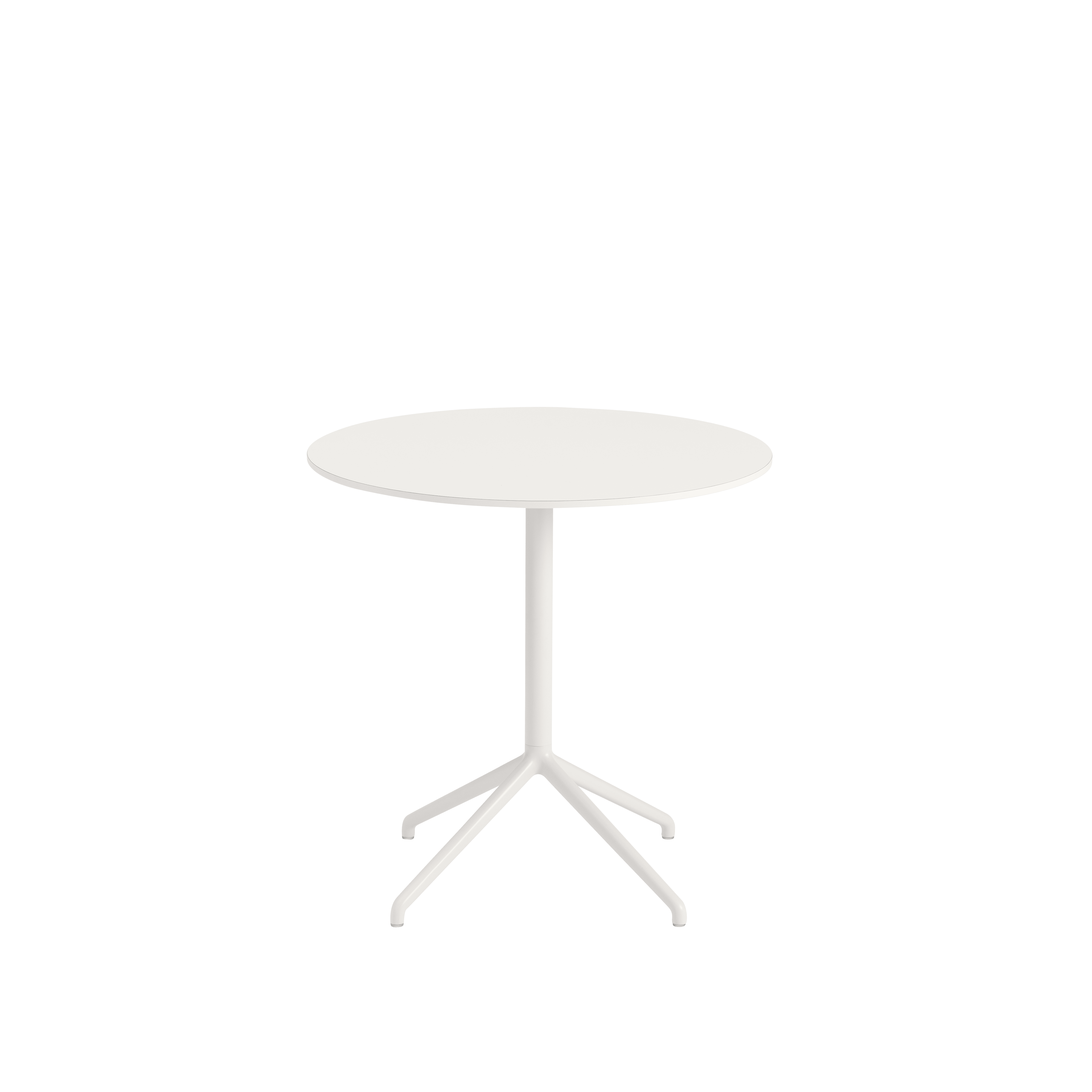 Round Bar Table STILL Broken White