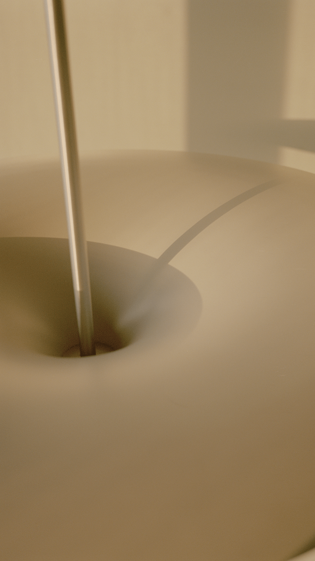 Pendelleuchte KANTARELL weiß mit vernickelter Oberfläche