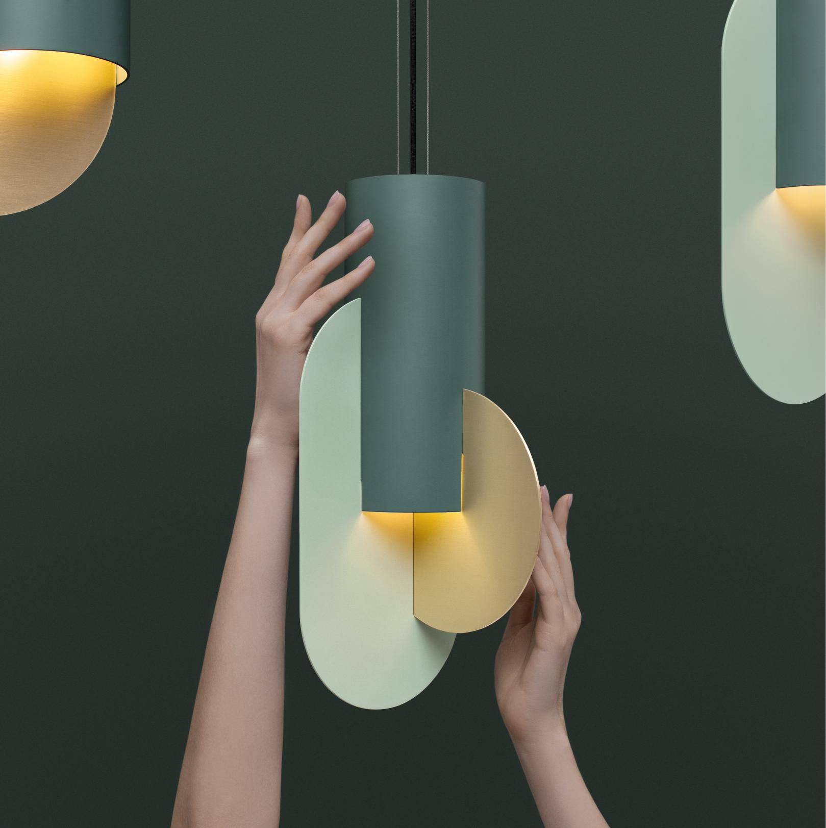 SUPREMATIC THREE customizable pendant lamp