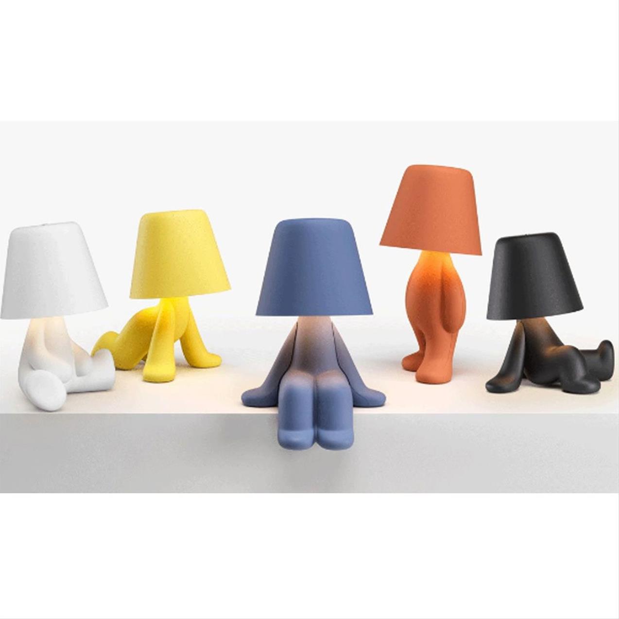 Tragbare Lampe SWEET BROTHERS JOE weiß