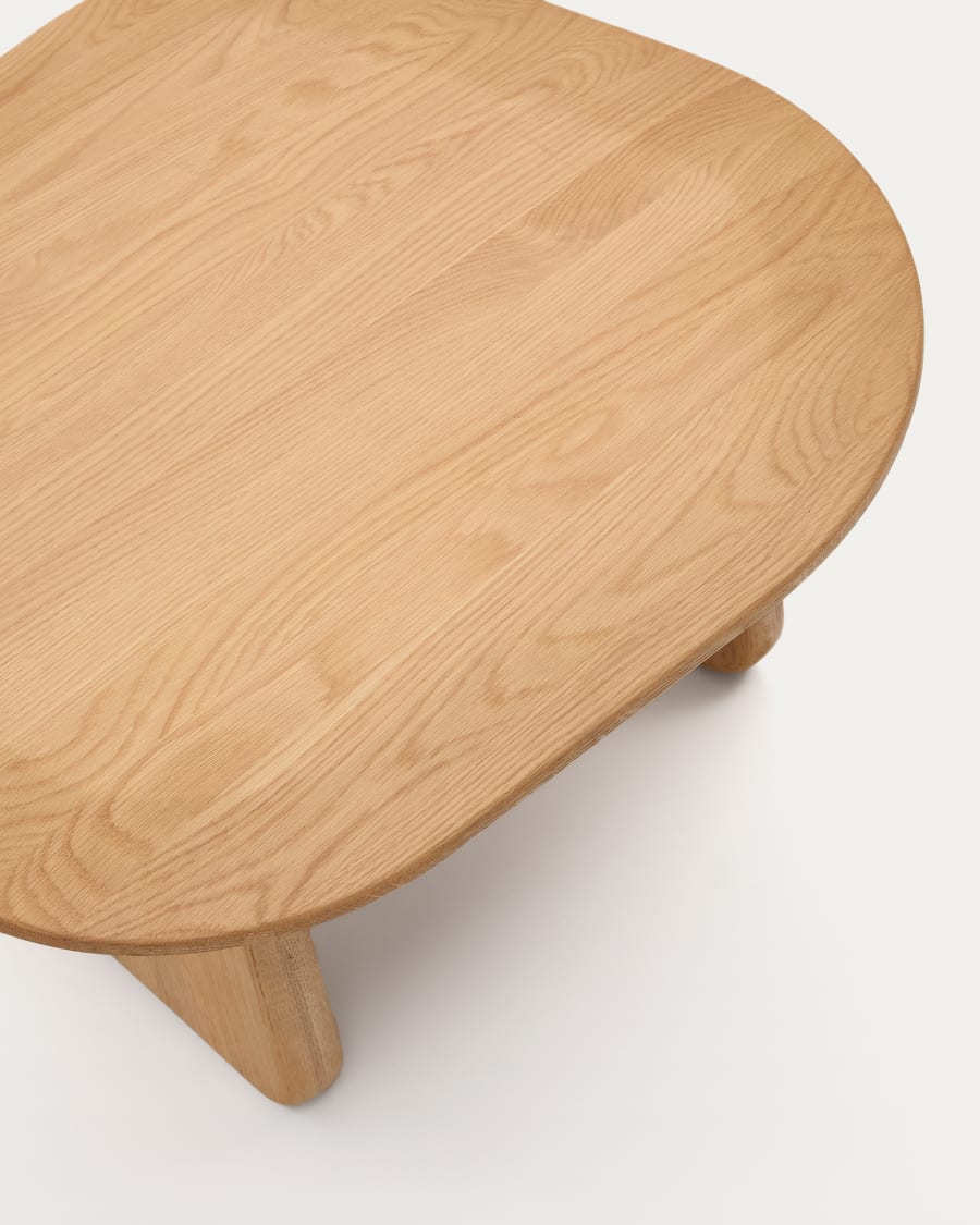 Seitentisch Pirita Eiche Holz
