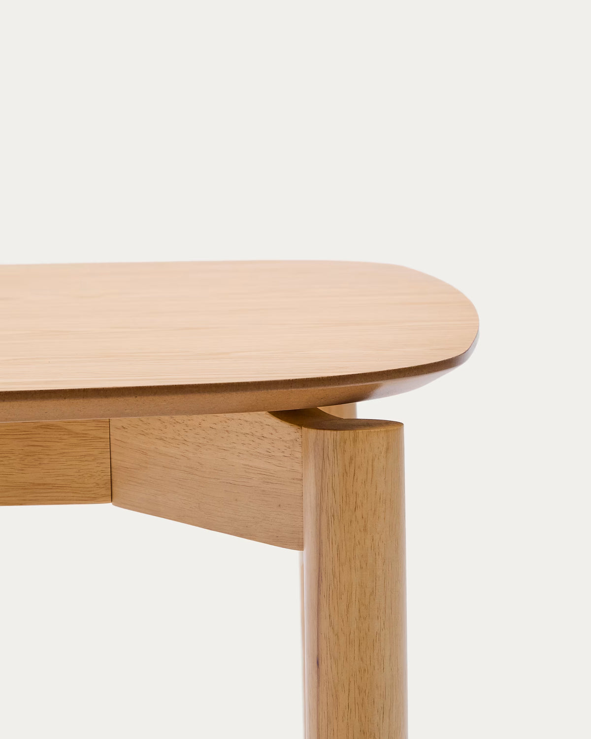 Rechteckige Tabelle Indien Furnierasche