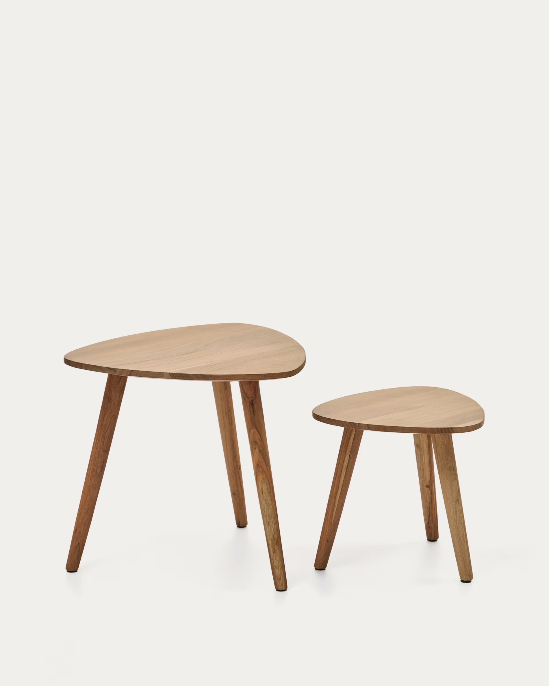 Set von Couchtischen DUVANI Akazienholz