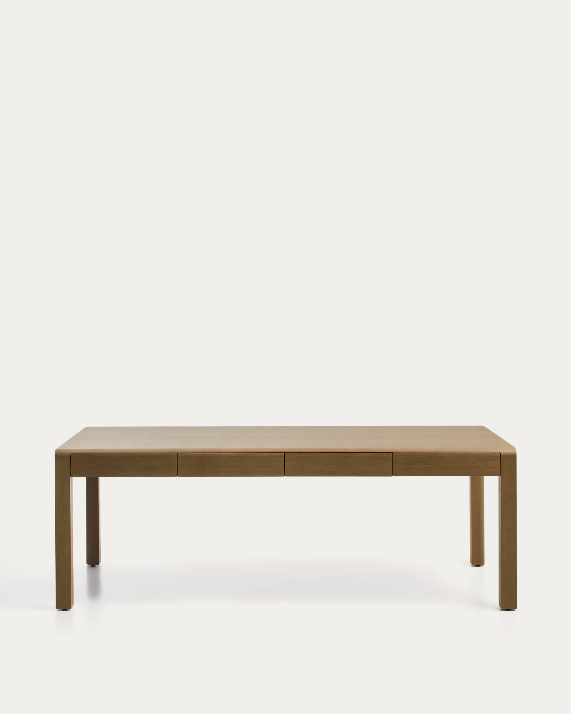 Tisch mit Schubladen ARELIDA Eichenfurnier