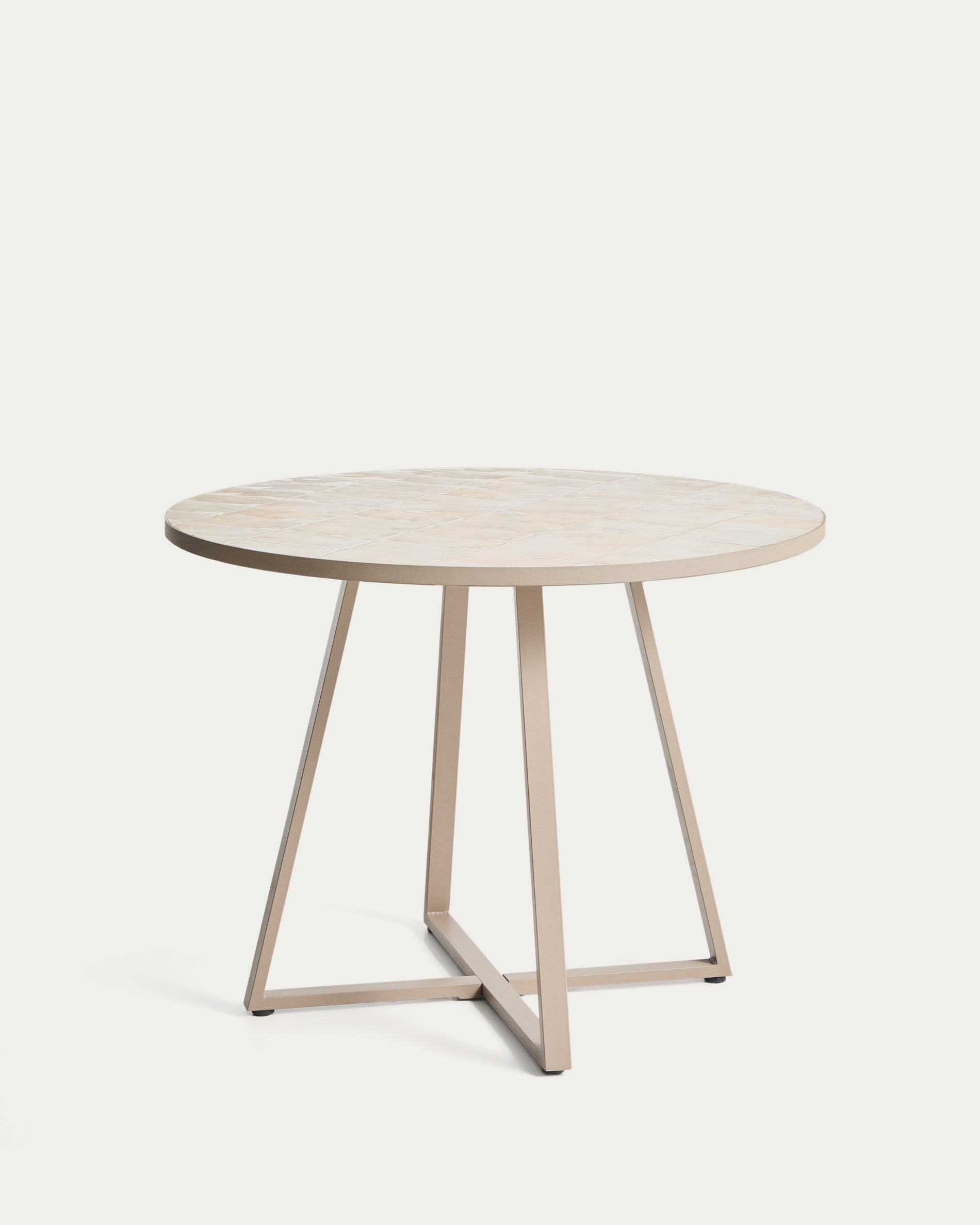 TELLA Beige Garden Table
