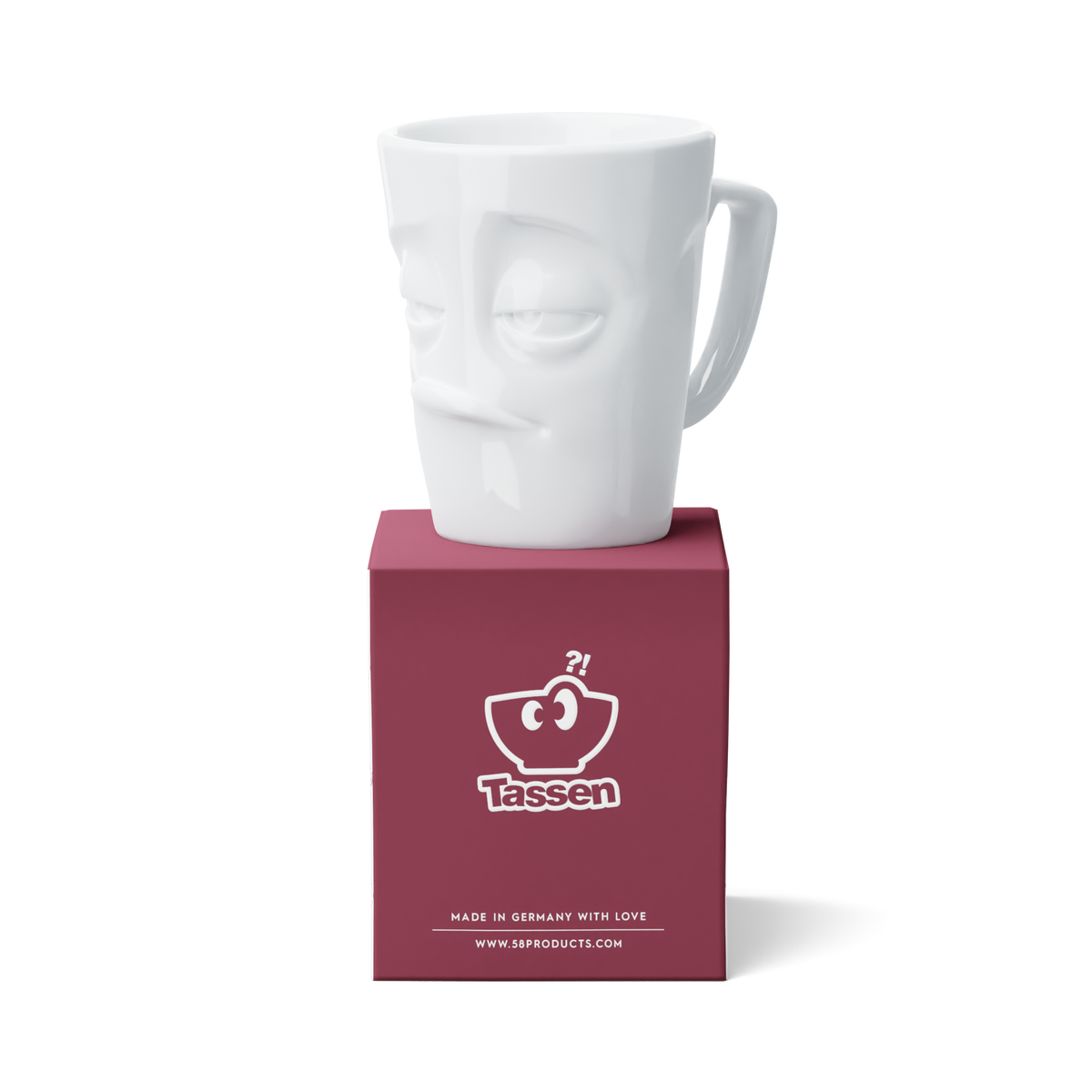 MAXIMUG UNIMPRESSED Becher weiß