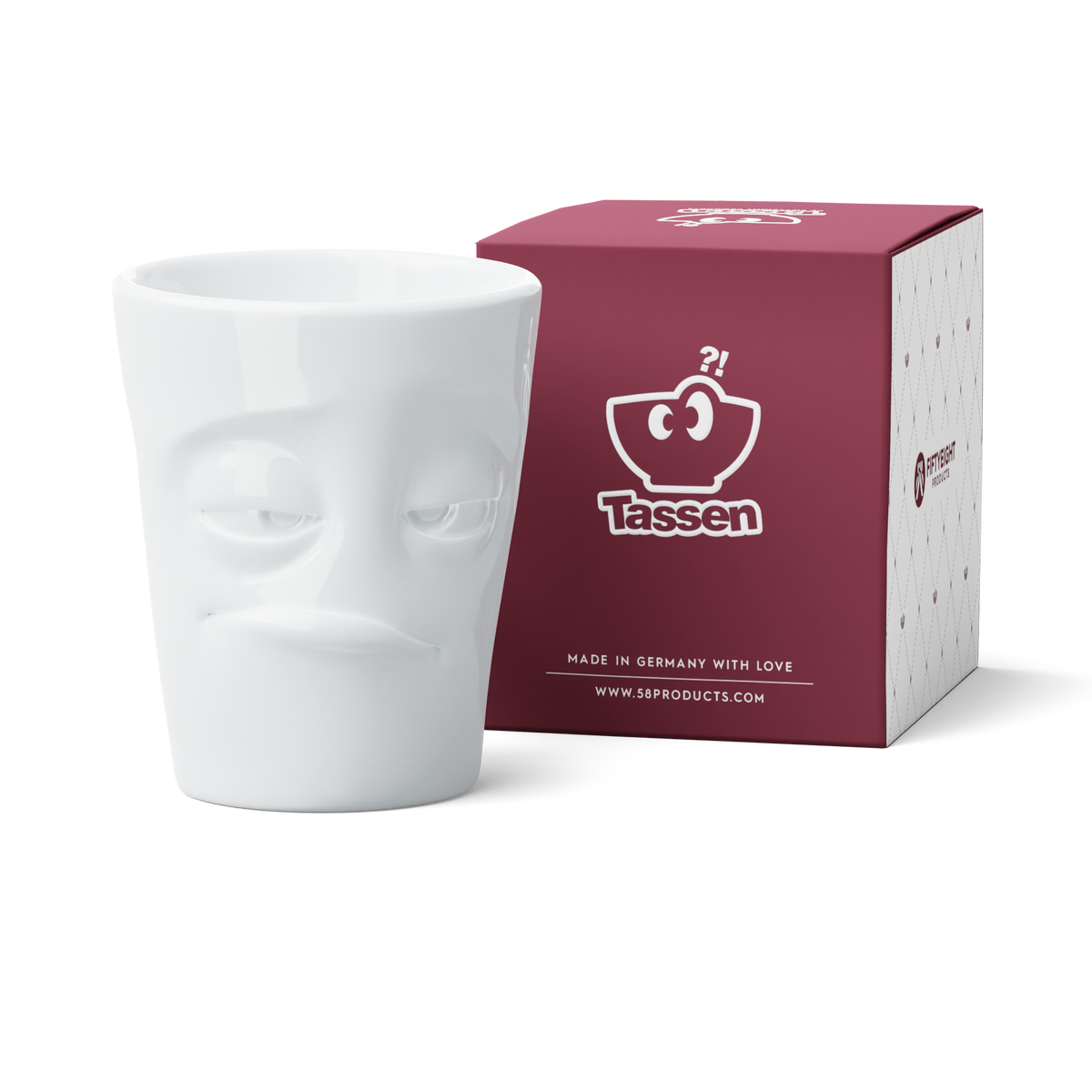 MAXIMUG UNIMPRESSED Becher weiß