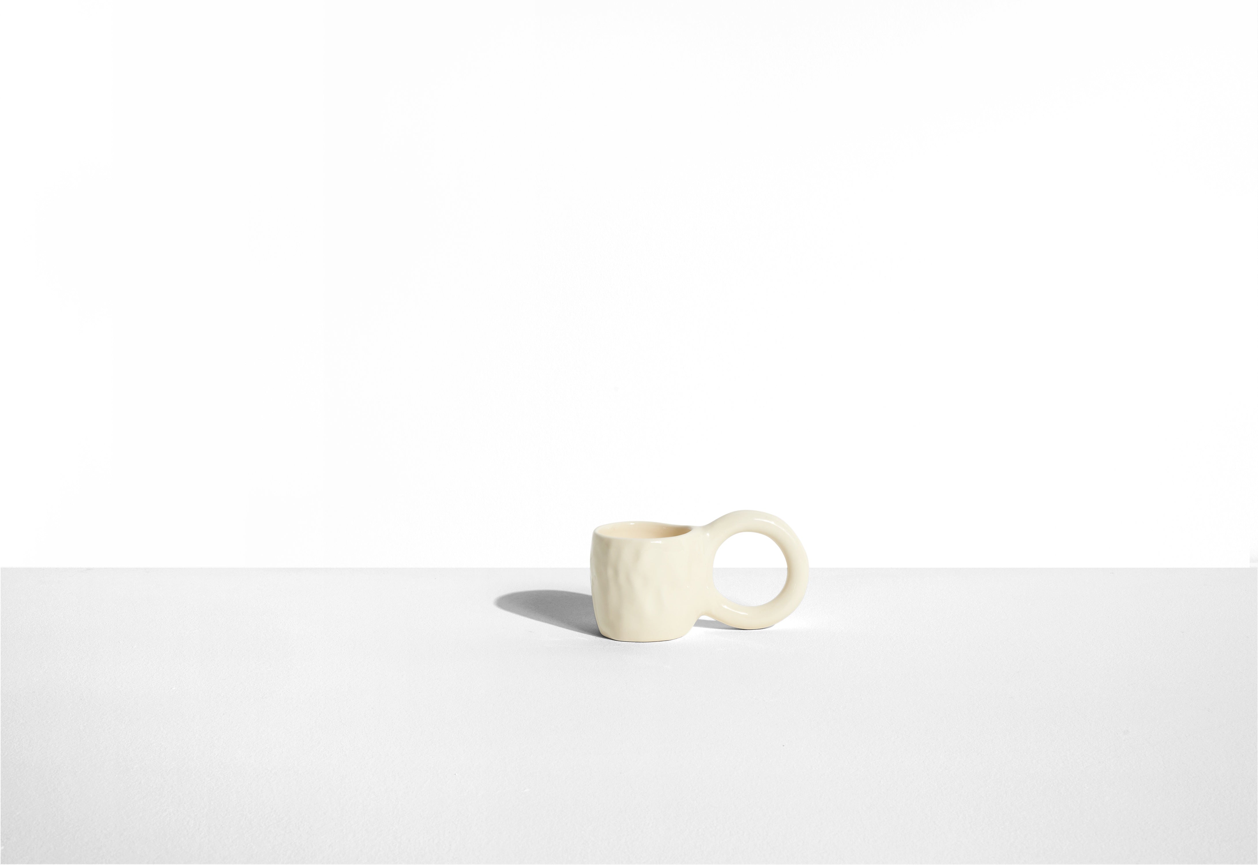 Espresso-Tassen-Set DONUT in Vanille