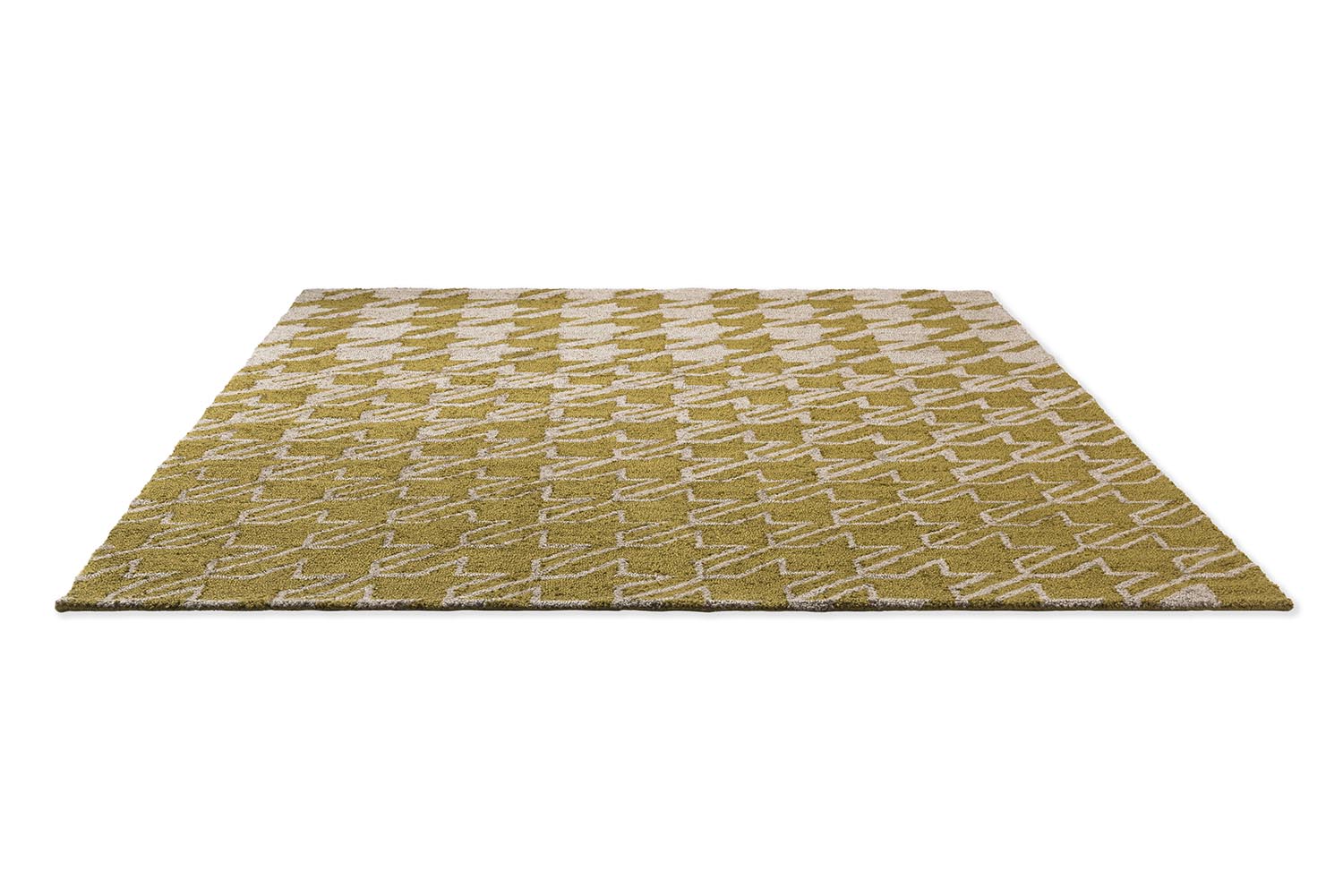 HoundStoth mustard external rug