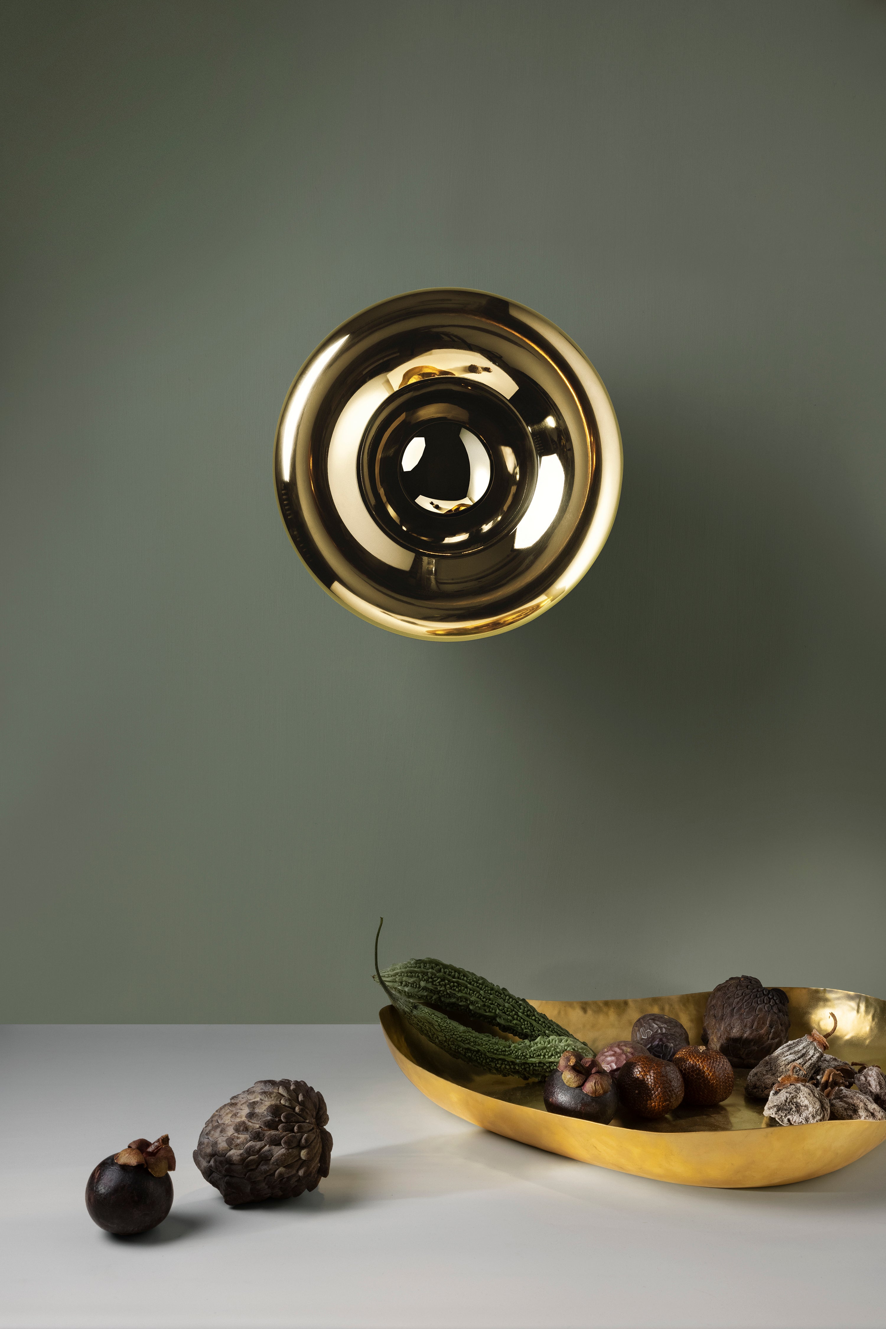 Wandlampe VOID silber
