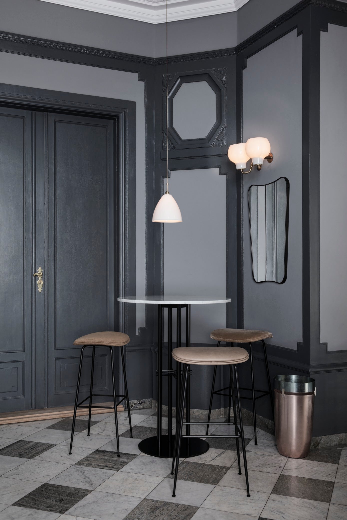 BESTLITE BL9 Brass Pendant Lamp