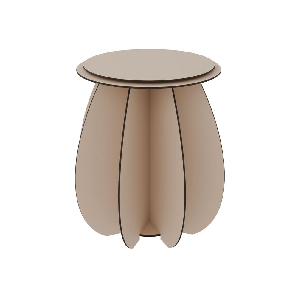 Gartenhocker GARDENIA beige