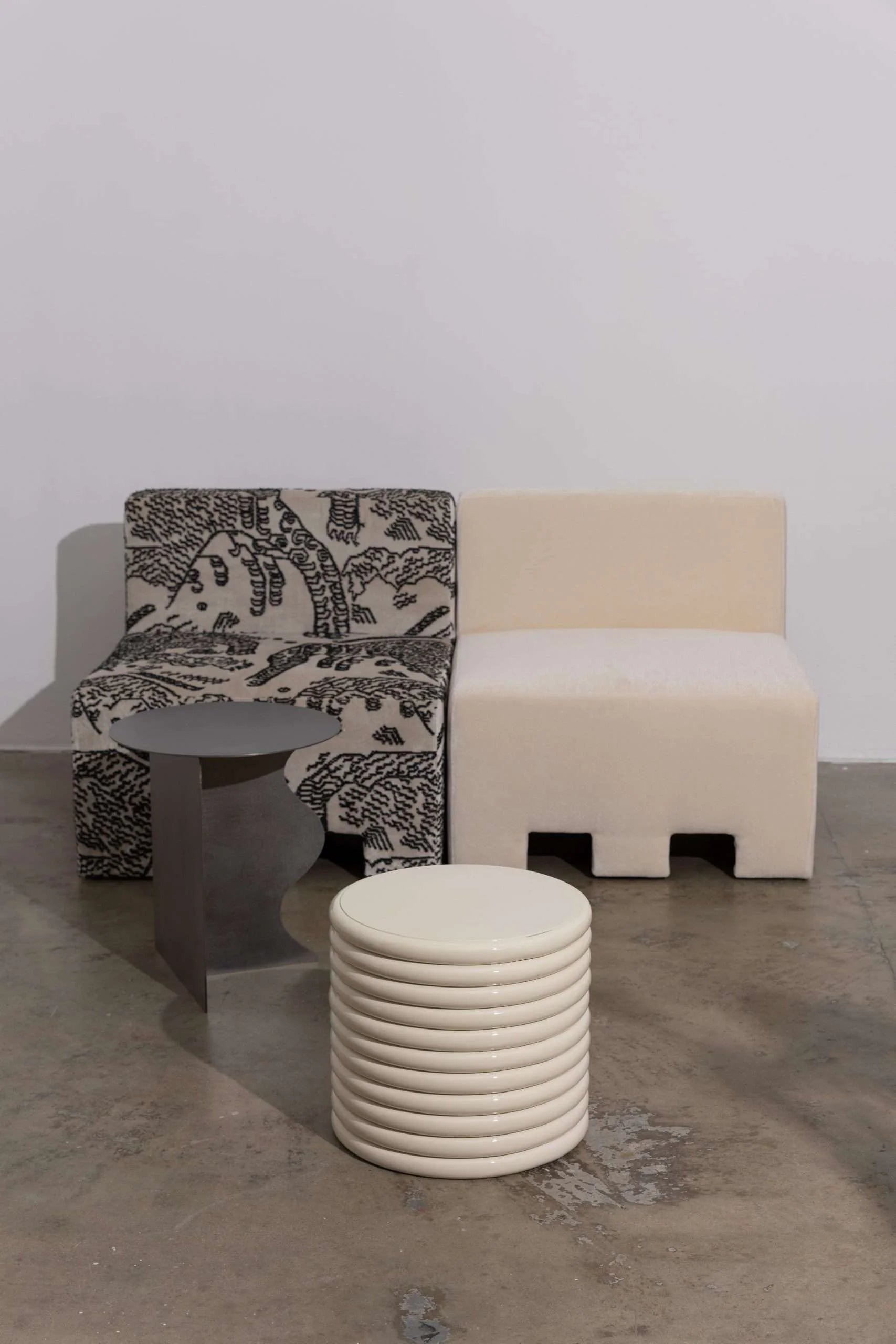 Upholstered DENTE Armchair