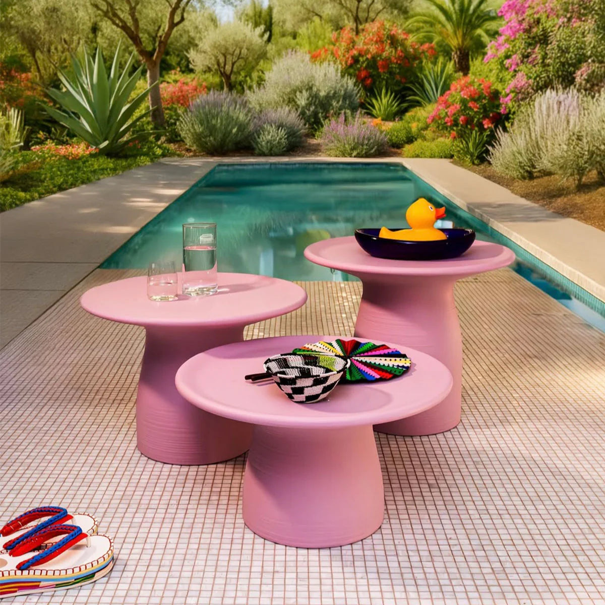 Beistelltisch TOTINO rosa