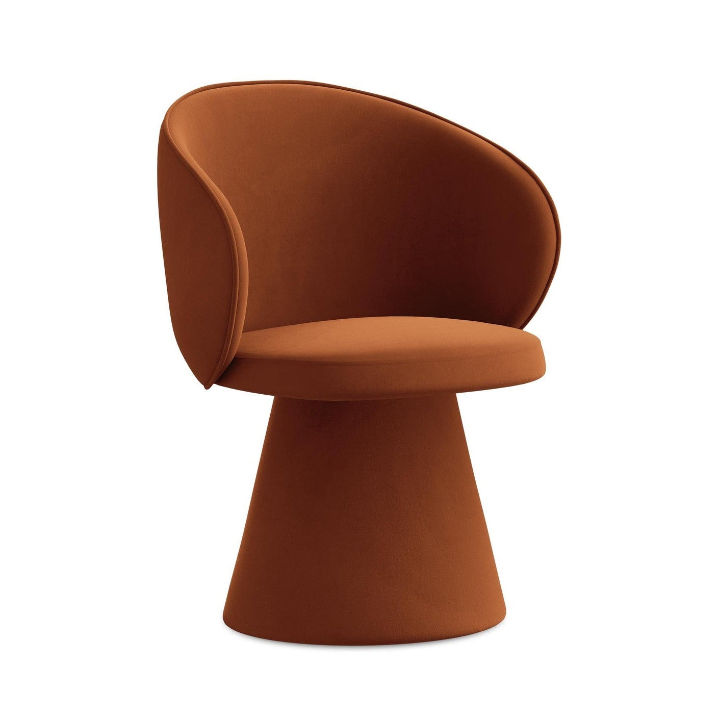 Velvet Chair UALA Terracotta