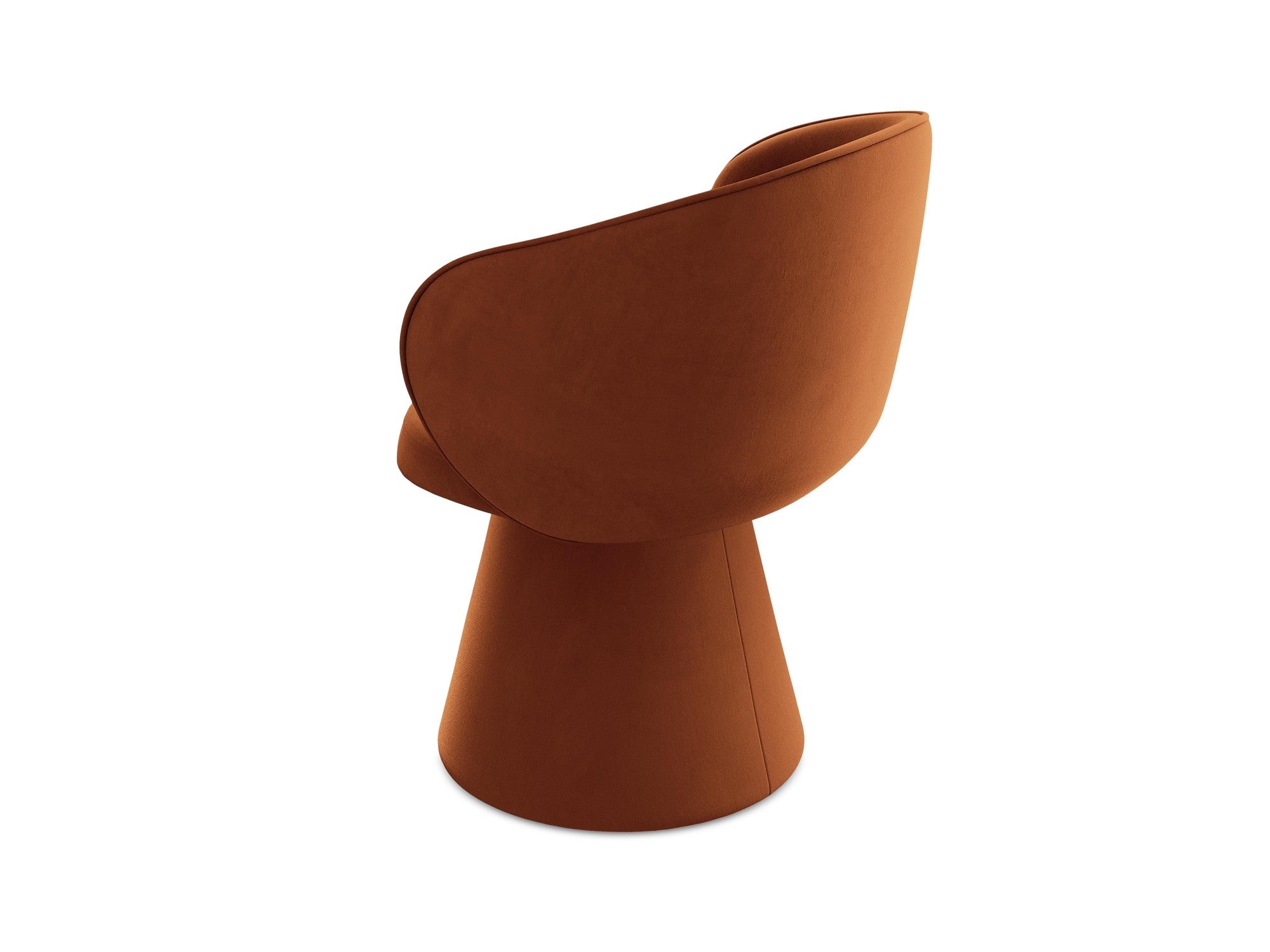 Velvet Chair UALA Terracotta