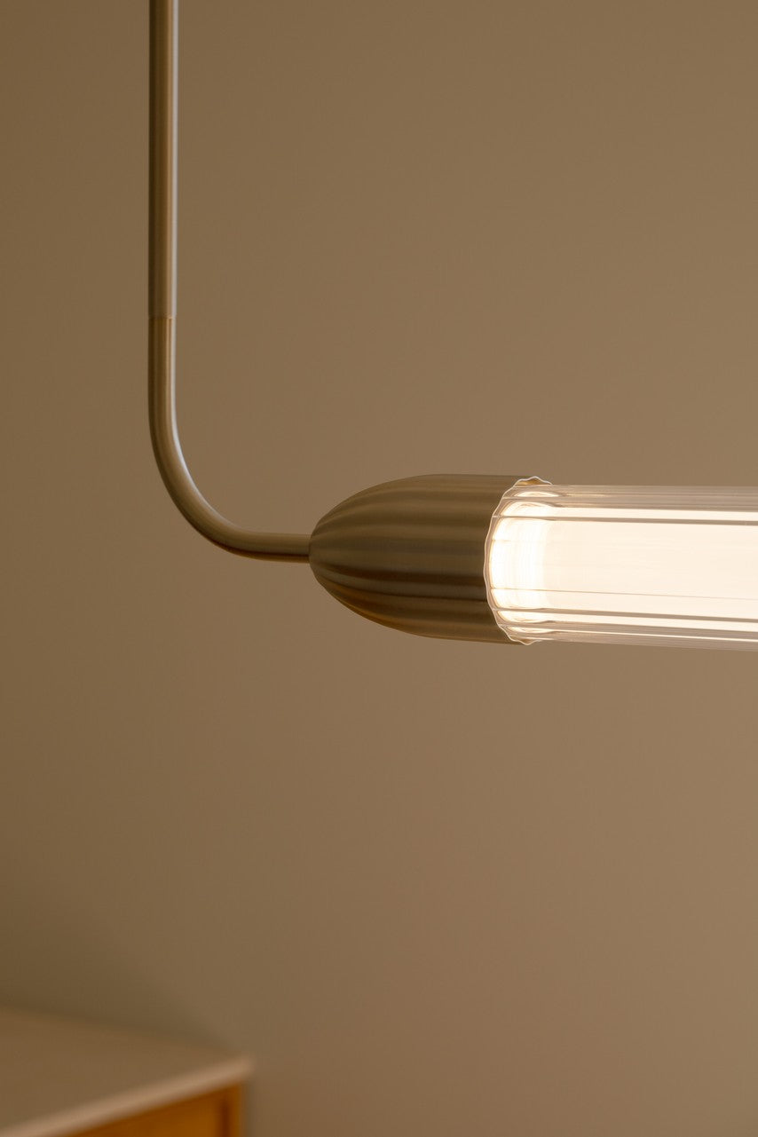 Lampa wisząca LEMON SQUEEZE LINEAR złoty – Umage